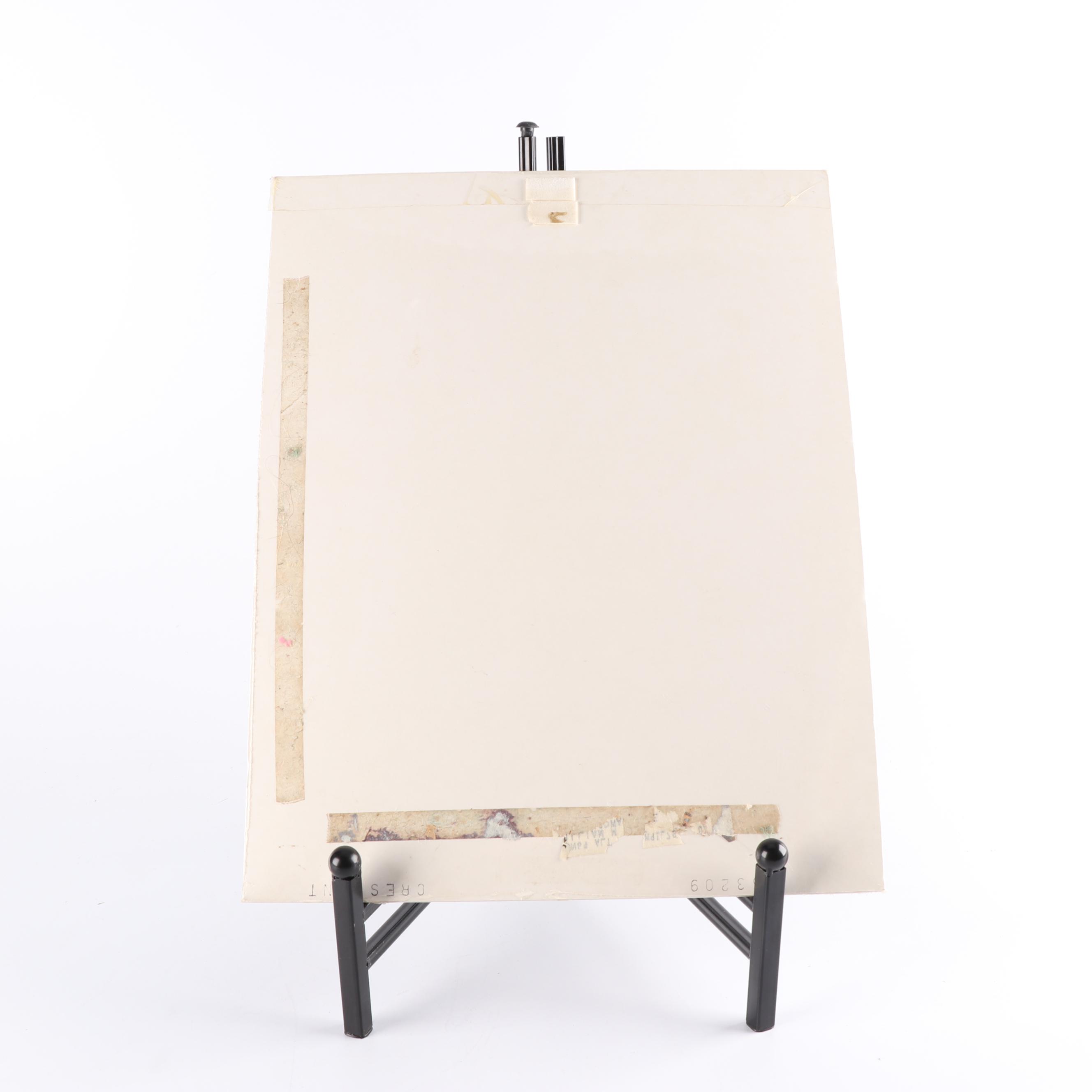 Ted Williams Autographed Color Photograph