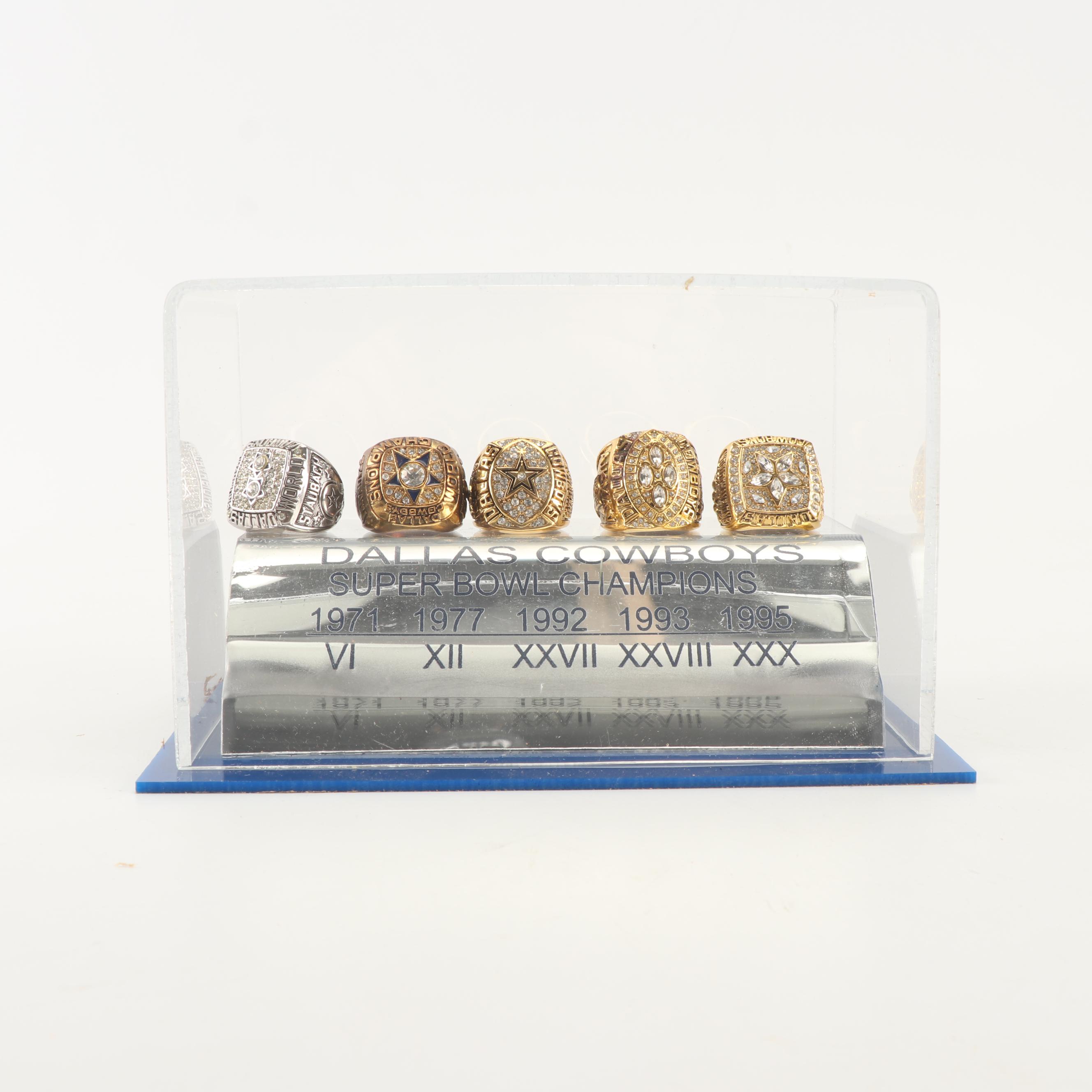 Dallas Cowboys Replica Quarterback Superbowl Rings