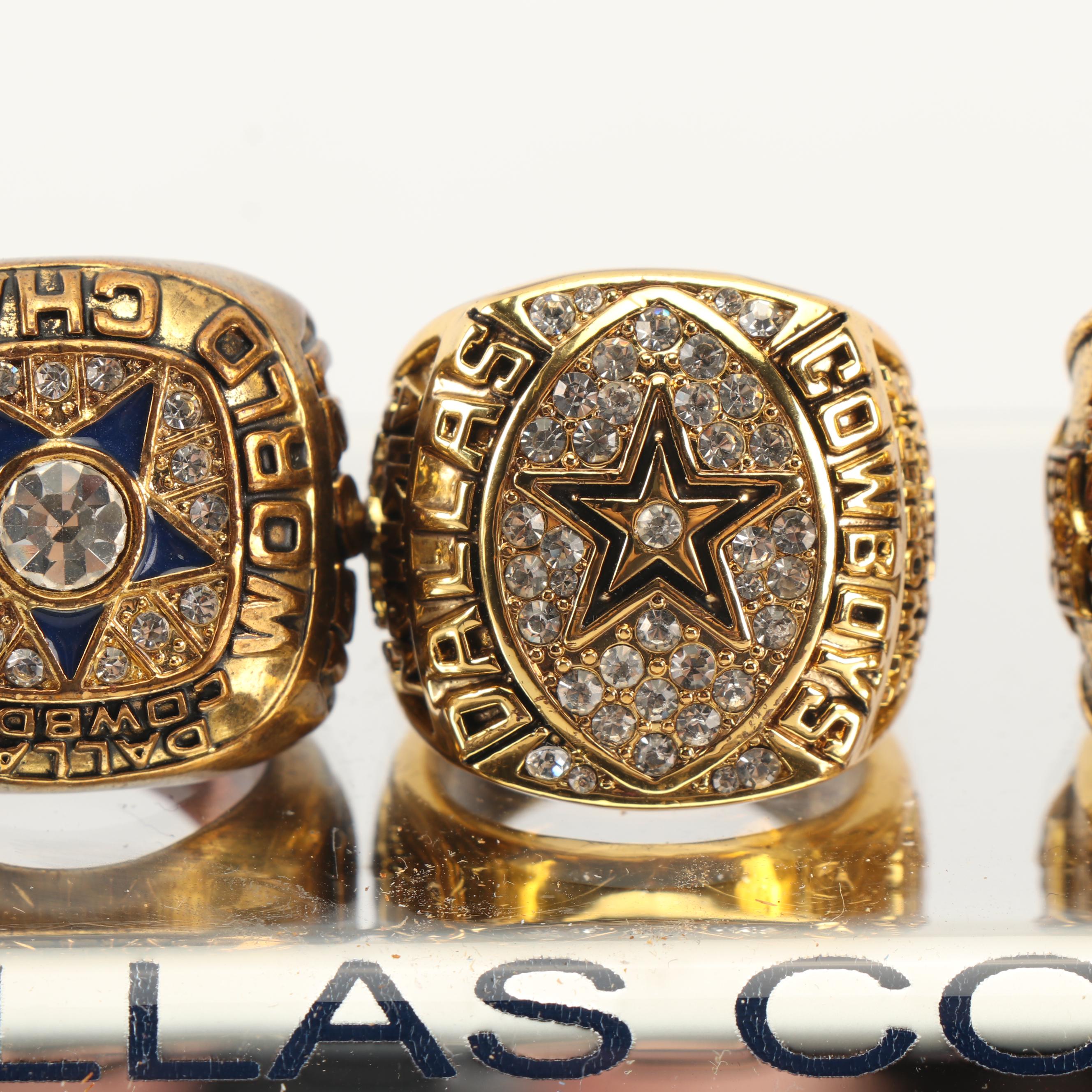 Dallas Cowboys Replica Quarterback Superbowl Rings