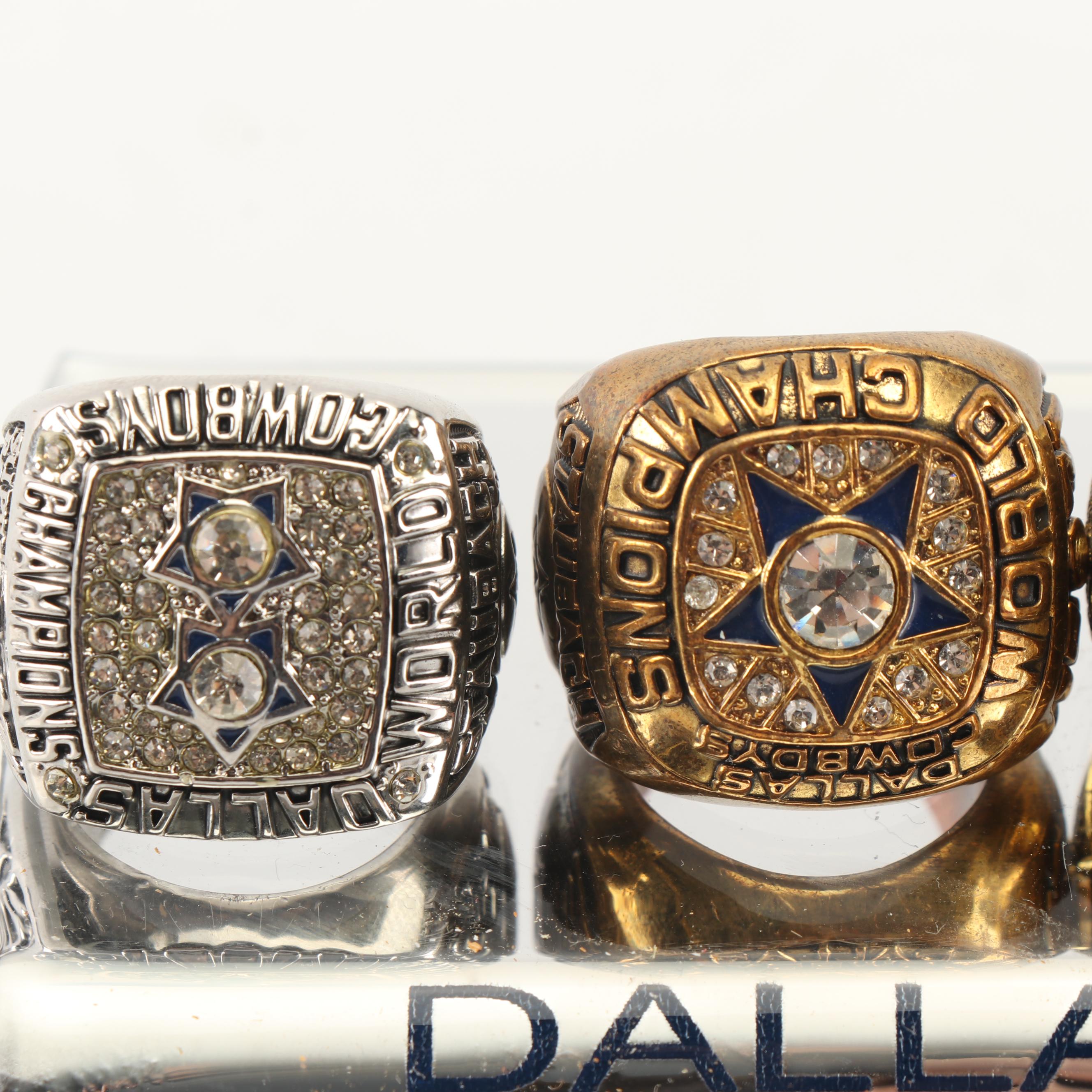 Dallas Cowboys Replica Quarterback Superbowl Rings
