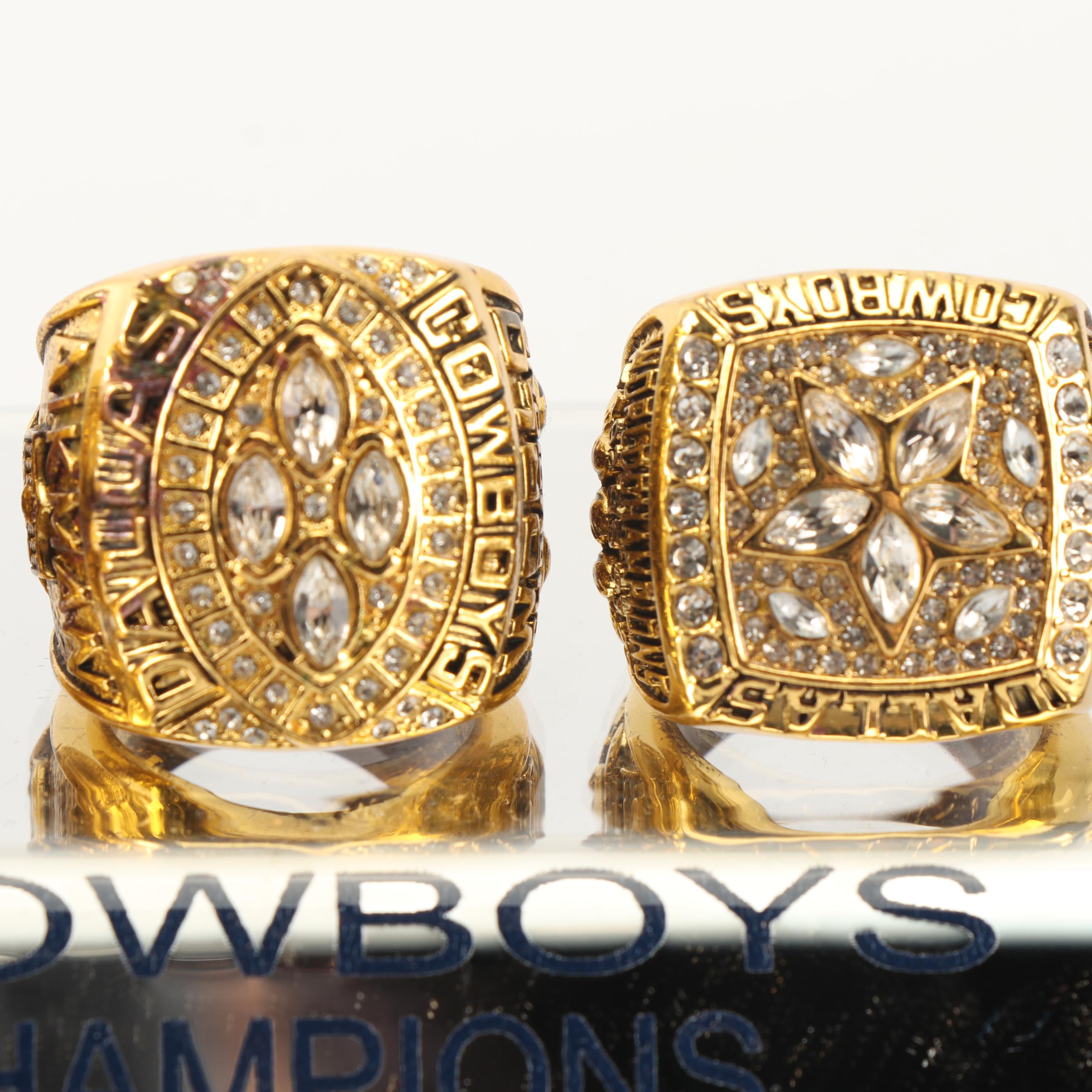 Dallas Cowboys Replica Quarterback Superbowl Rings
