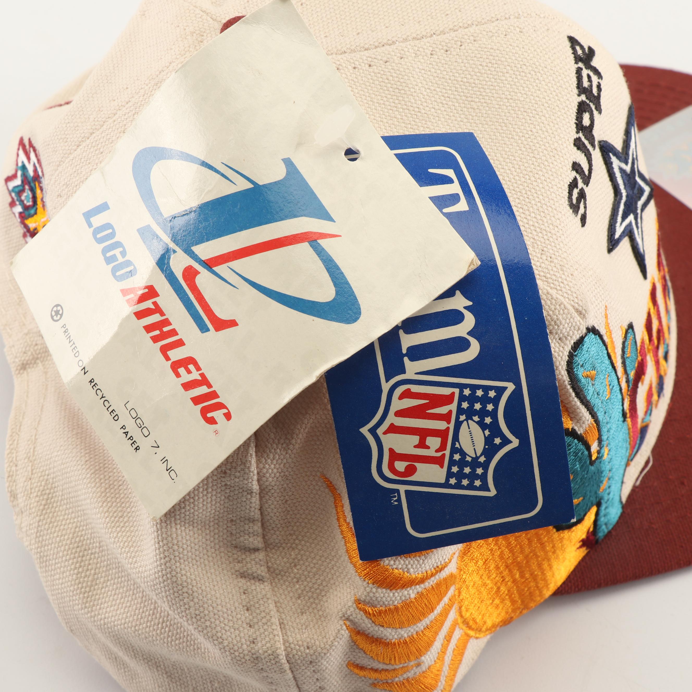 Dallas Cowboys Superbowl XXX Logo-Athletic Hat and World Champions Ball