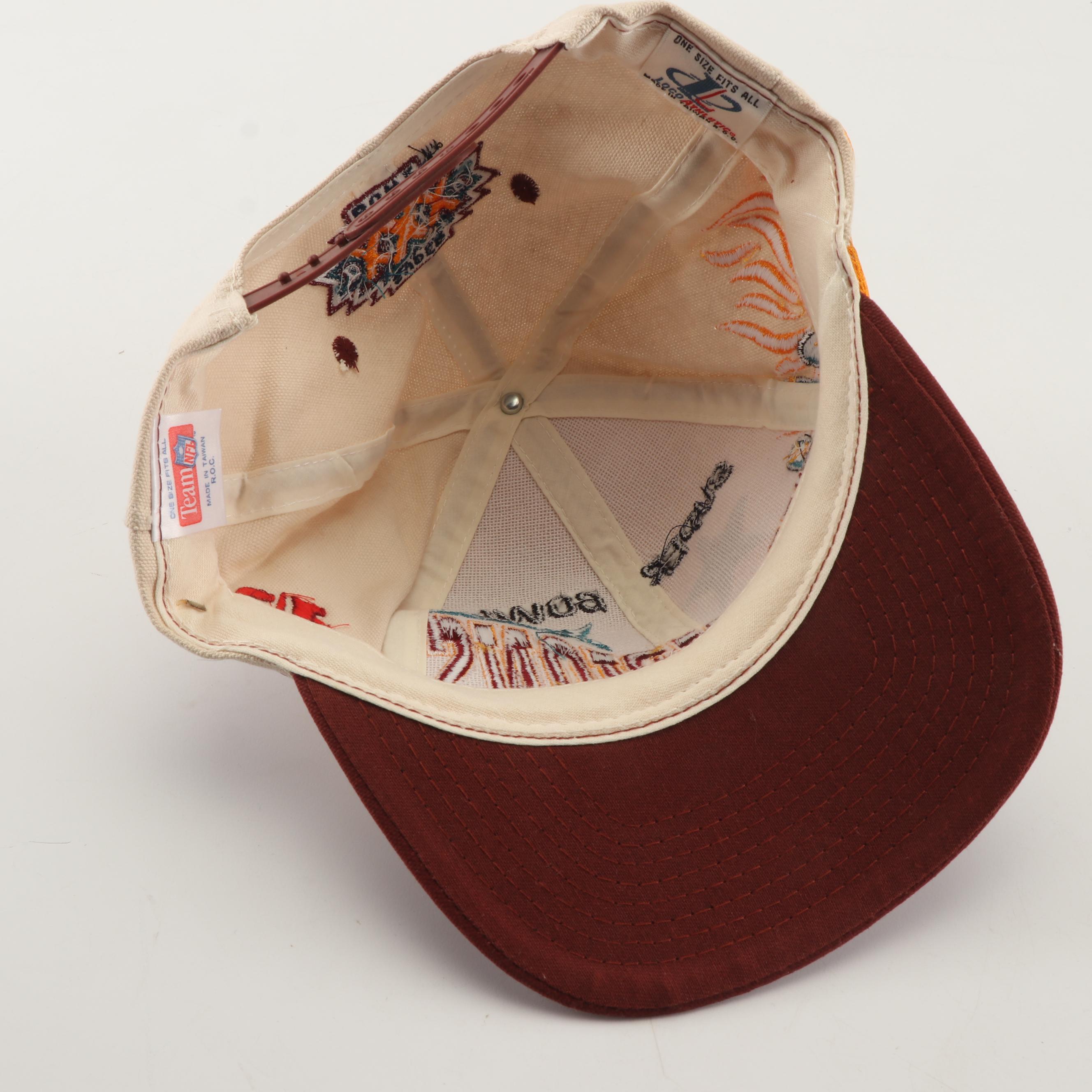 Dallas Cowboys Superbowl XXX Logo-Athletic Hat and World Champions Ball