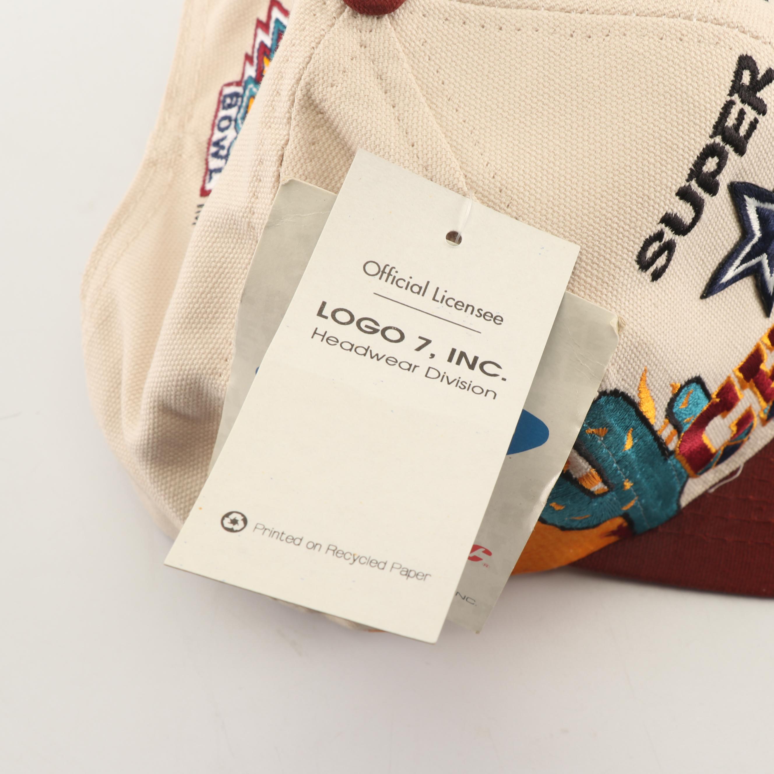 Dallas Cowboys Superbowl XXX Logo-Athletic Hat and World Champions Ball