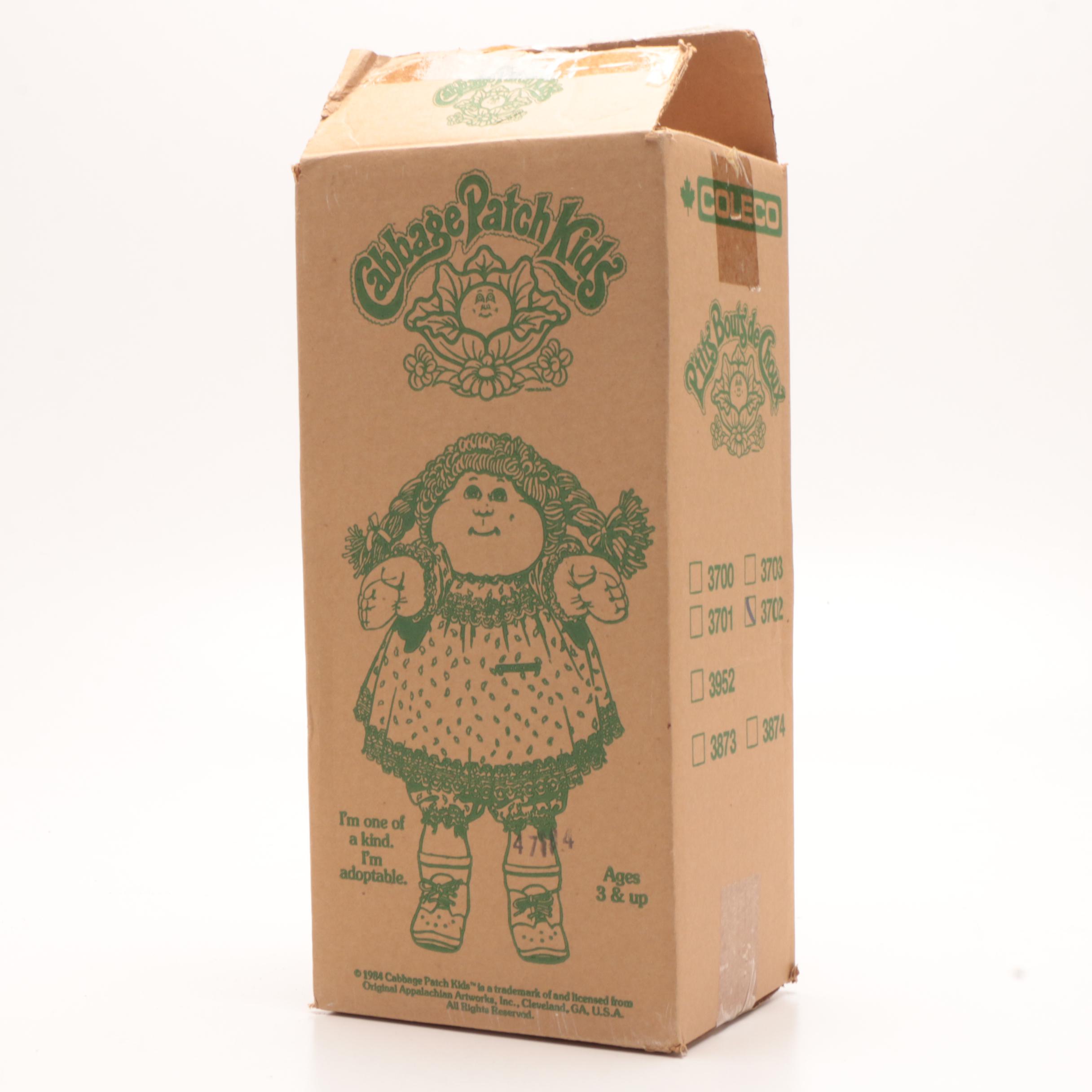Boxed Coleco "Cabbage Patch Kids" Doll, 1980s