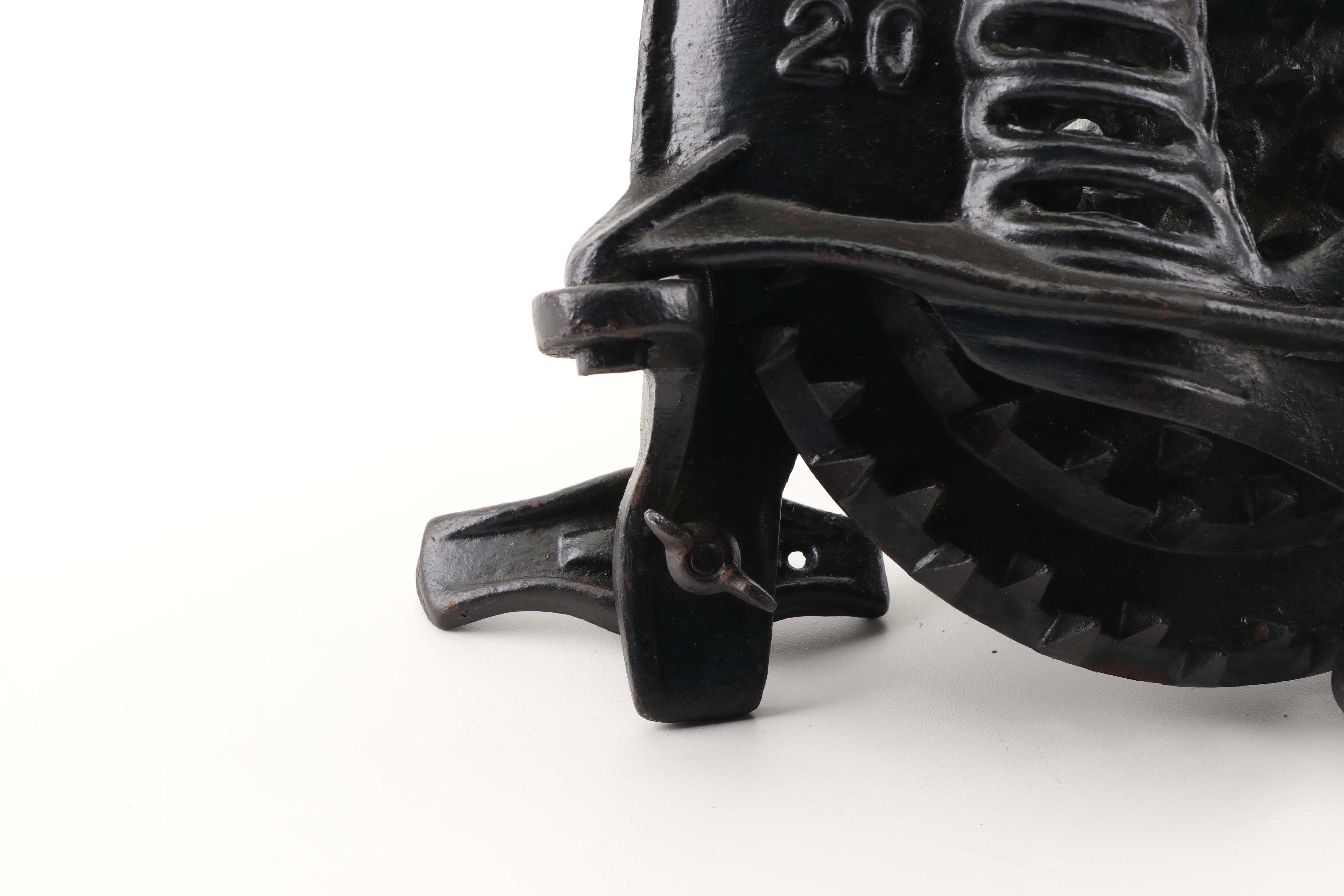 A. H. Patch "Black Hawk" Cast Iron Corn Sheller, Early 20th Century
