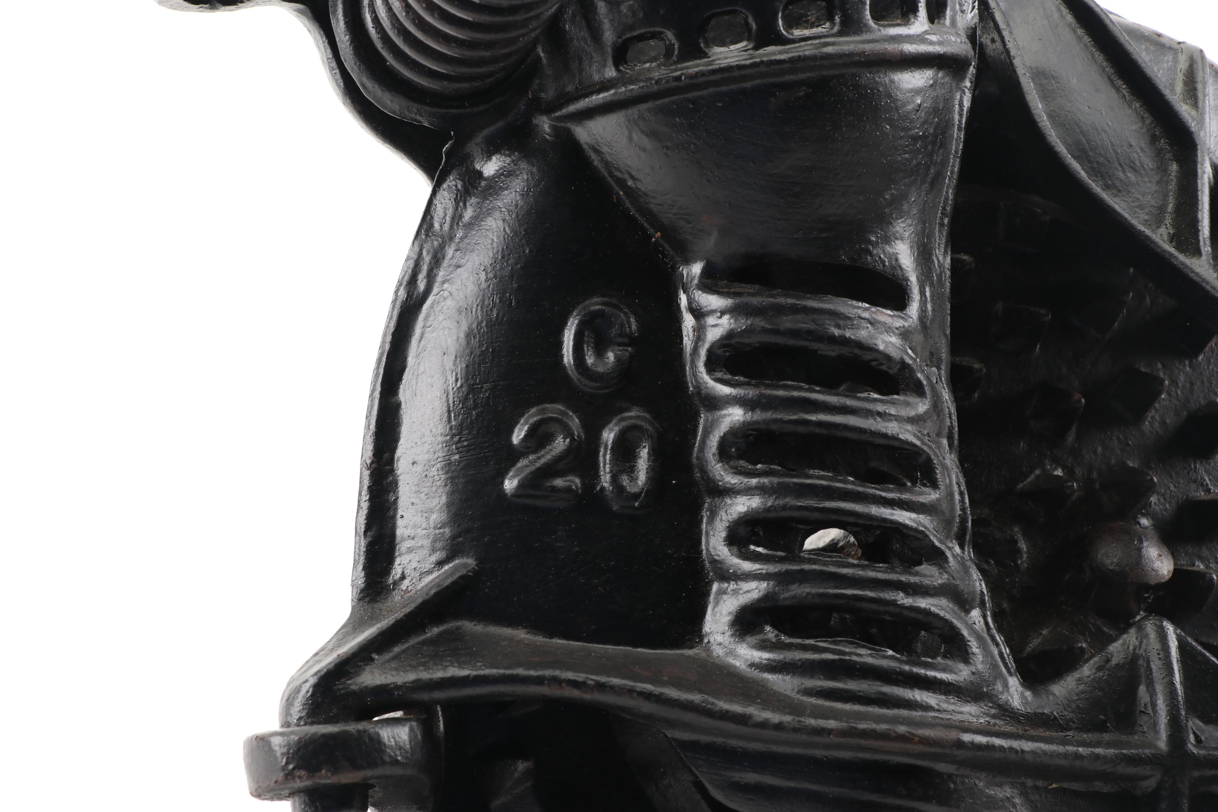 A. H. Patch "Black Hawk" Cast Iron Corn Sheller, Early 20th Century