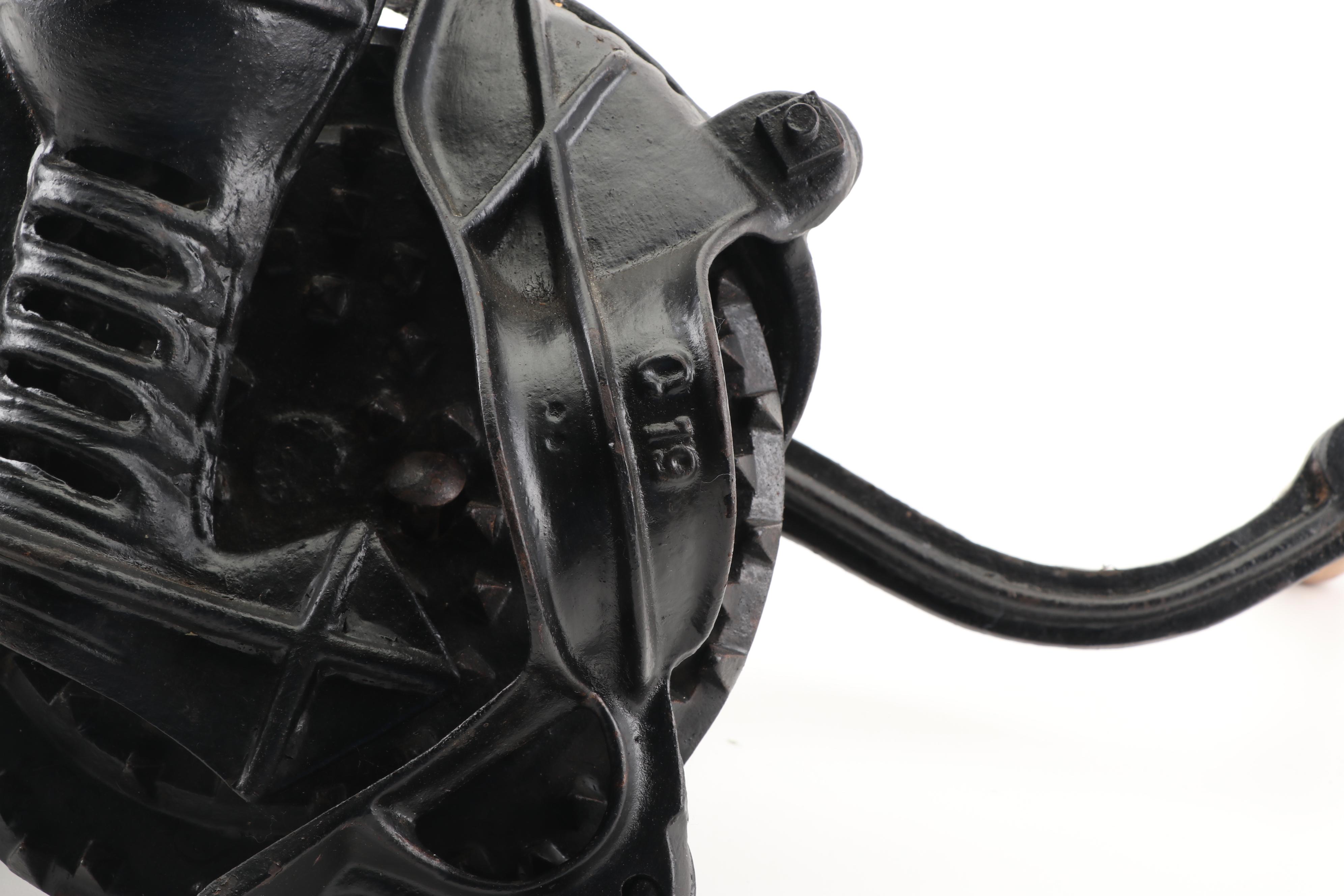 A. H. Patch "Black Hawk" Cast Iron Corn Sheller, Early 20th Century