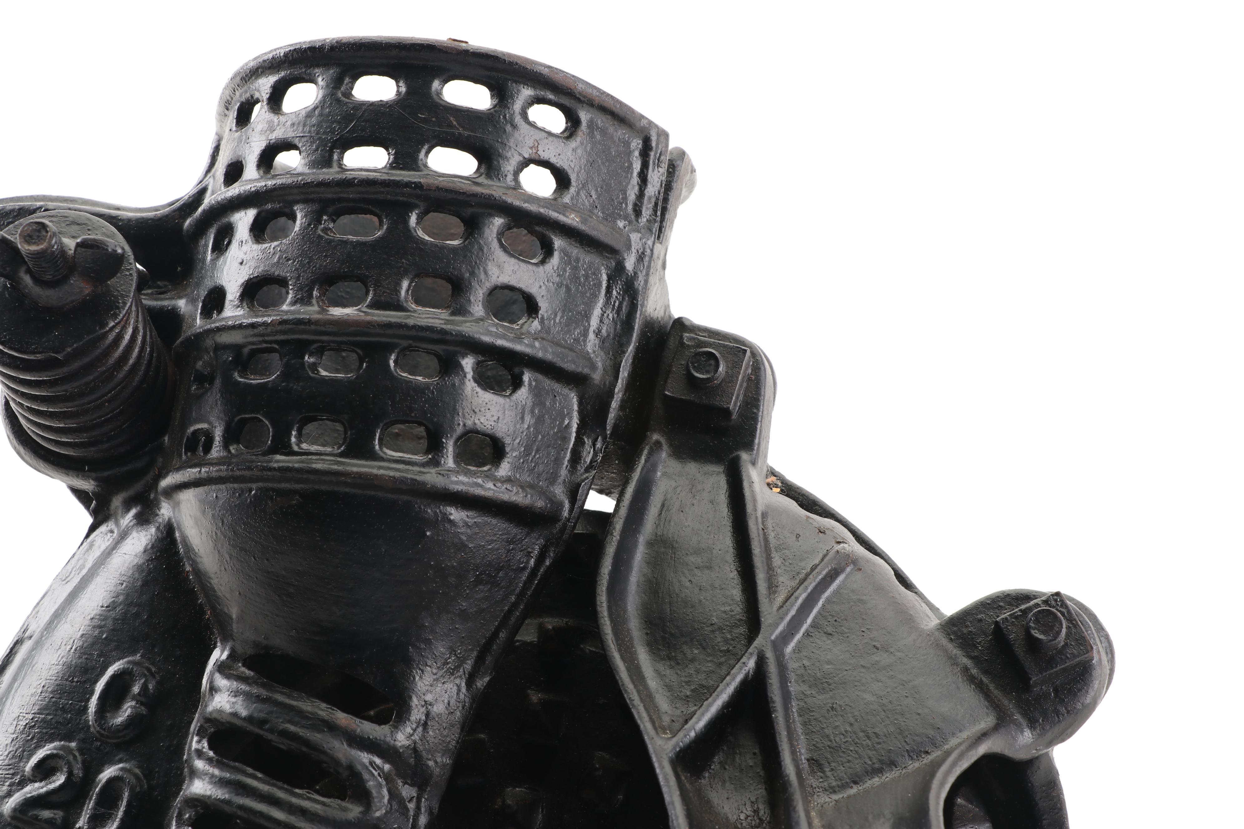 A. H. Patch "Black Hawk" Cast Iron Corn Sheller, Early 20th Century