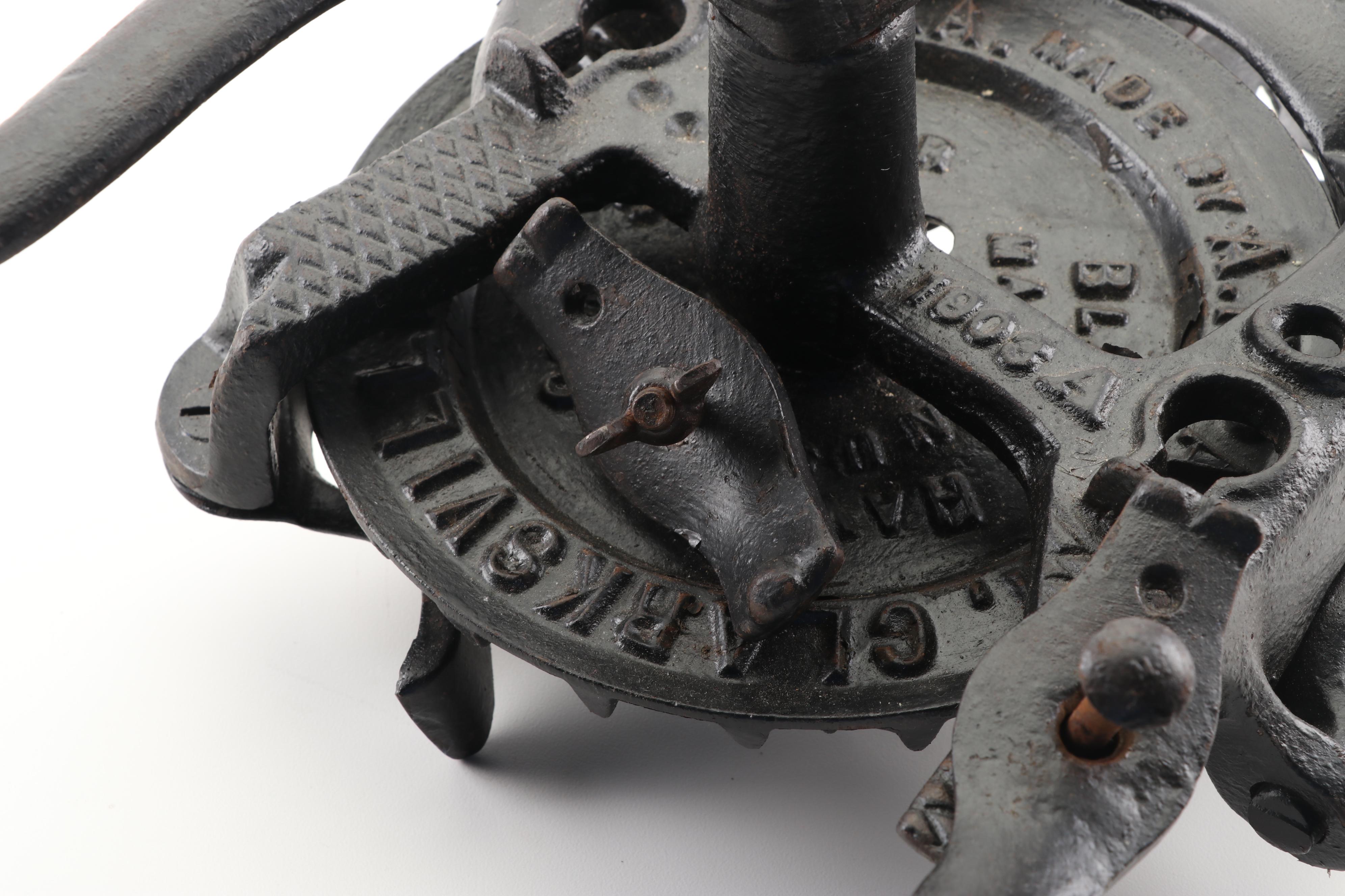 A. H. Patch "Black Hawk" Cast Iron Corn Sheller, Early 20th Century