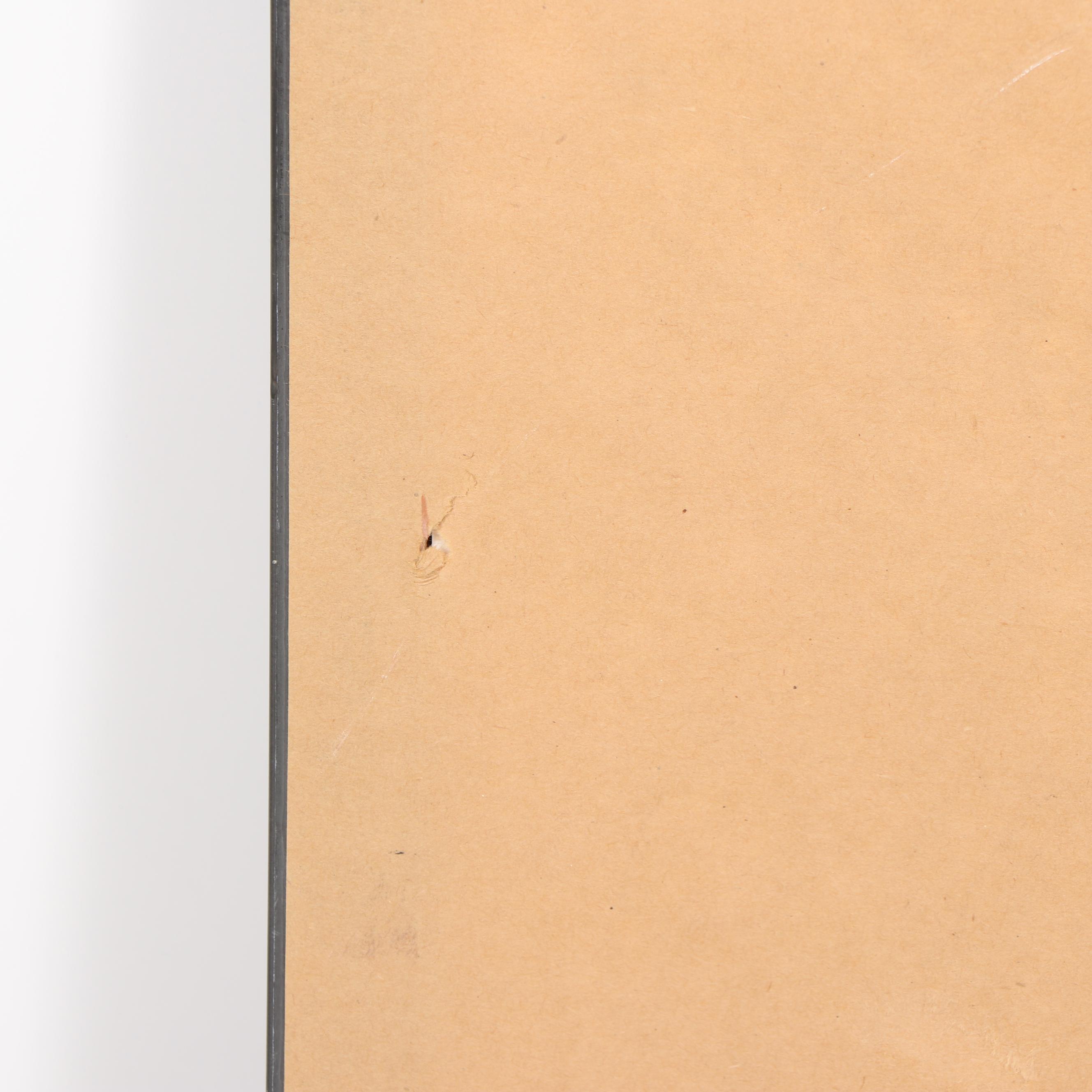 1962 Watercolor Painting "The Hills are Filled with Lupines"