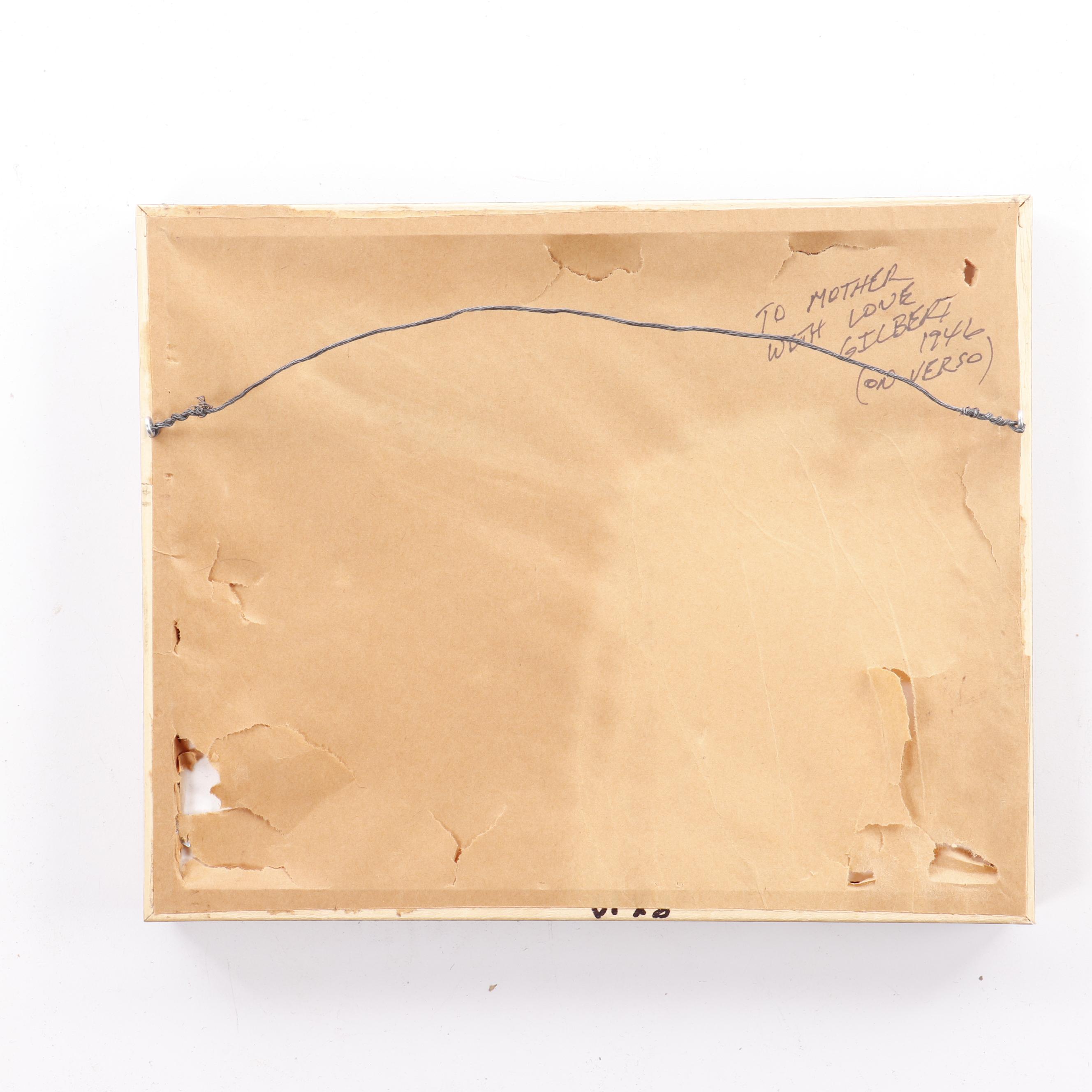 Gilbert Thompsen Landscape Watercolor Painting