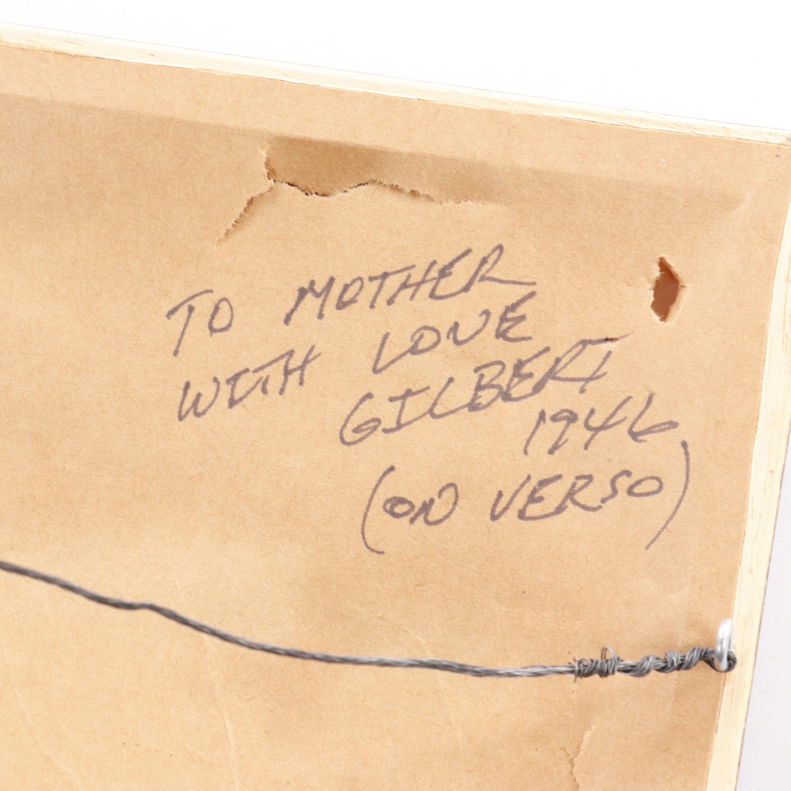 Gilbert Thompsen Landscape Watercolor Painting