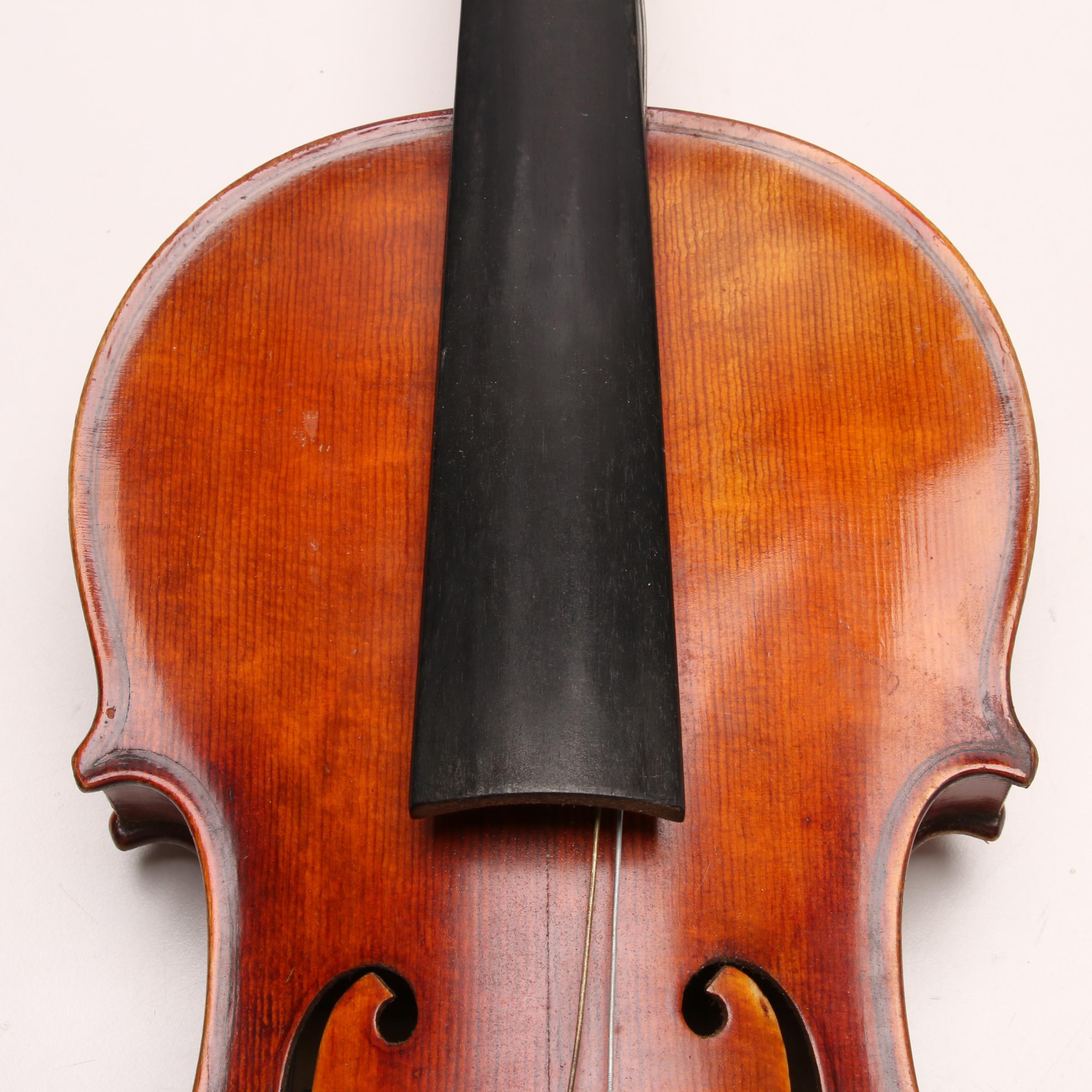 Georg Albert Fischer German Violin by Mittenwald Circa, 1970