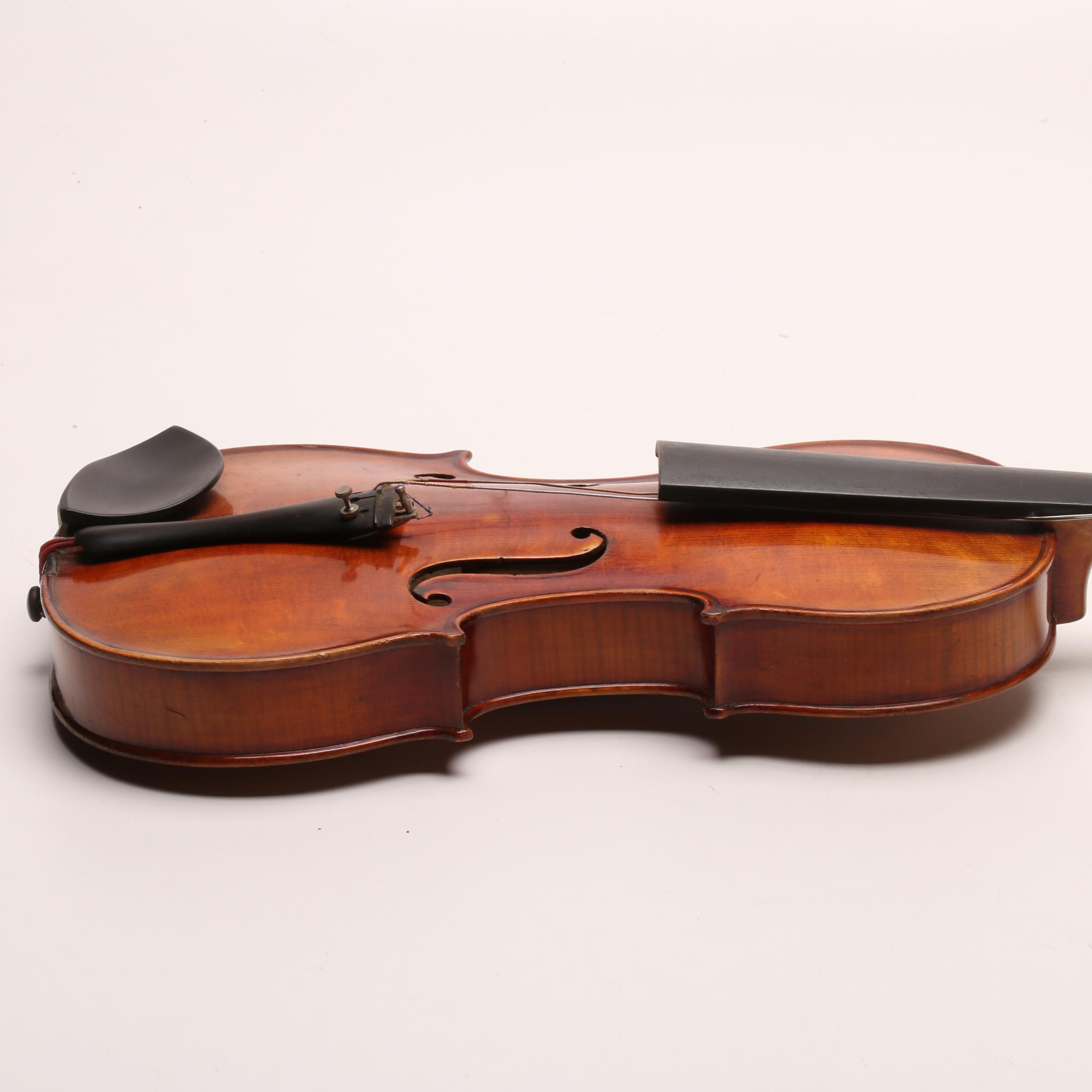 Georg Albert Fischer German Violin by Mittenwald Circa, 1970