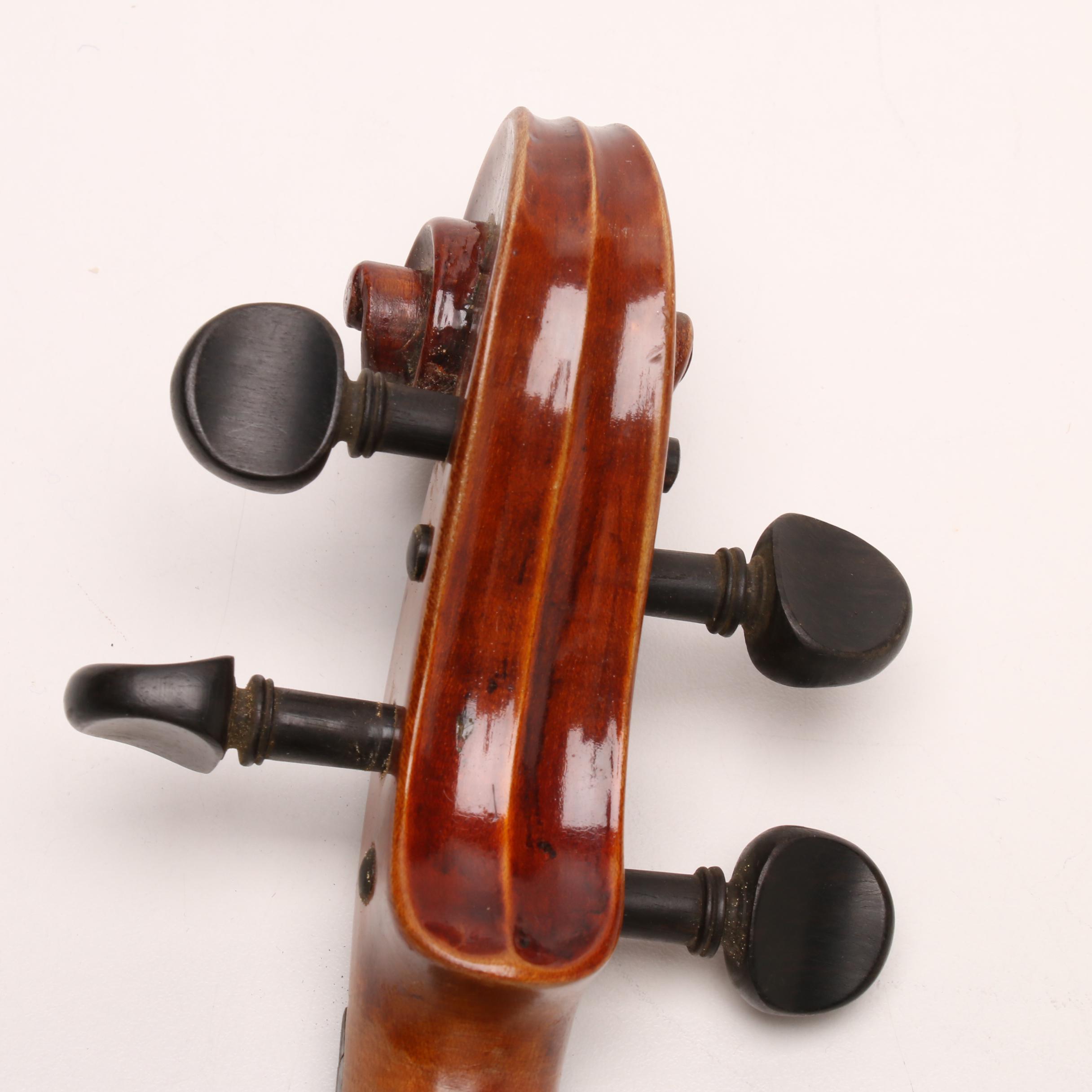 Georg Albert Fischer German Violin by Mittenwald Circa, 1970