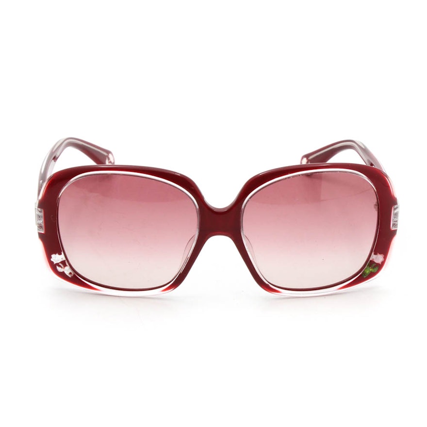 Fendi Oversize Rosette FS5014 Sunglasses, Made in Italy