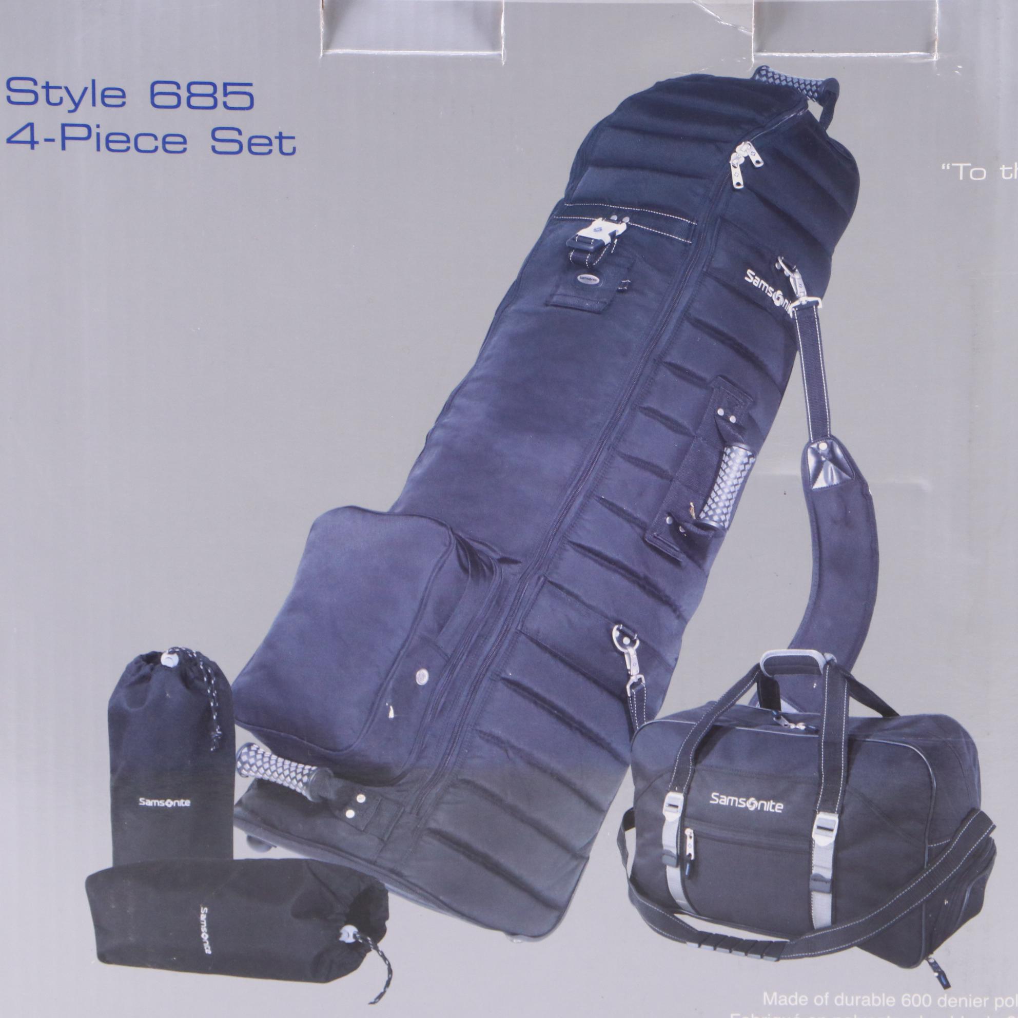 Samsonite Four-Piece Golf Travel Set