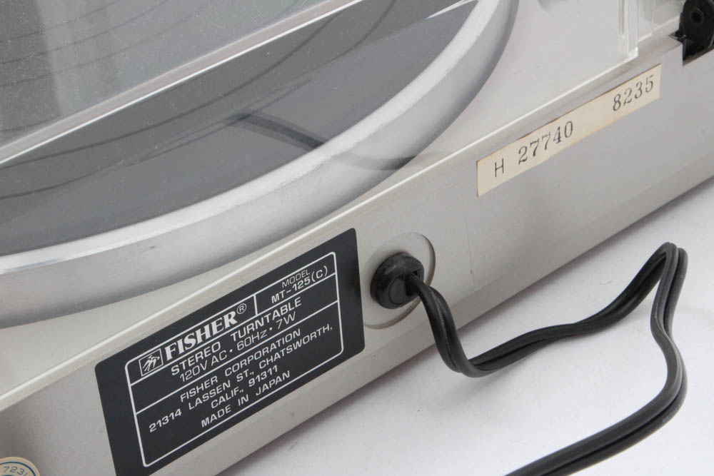 Studio Standard by Fisher MT-125 Turntable