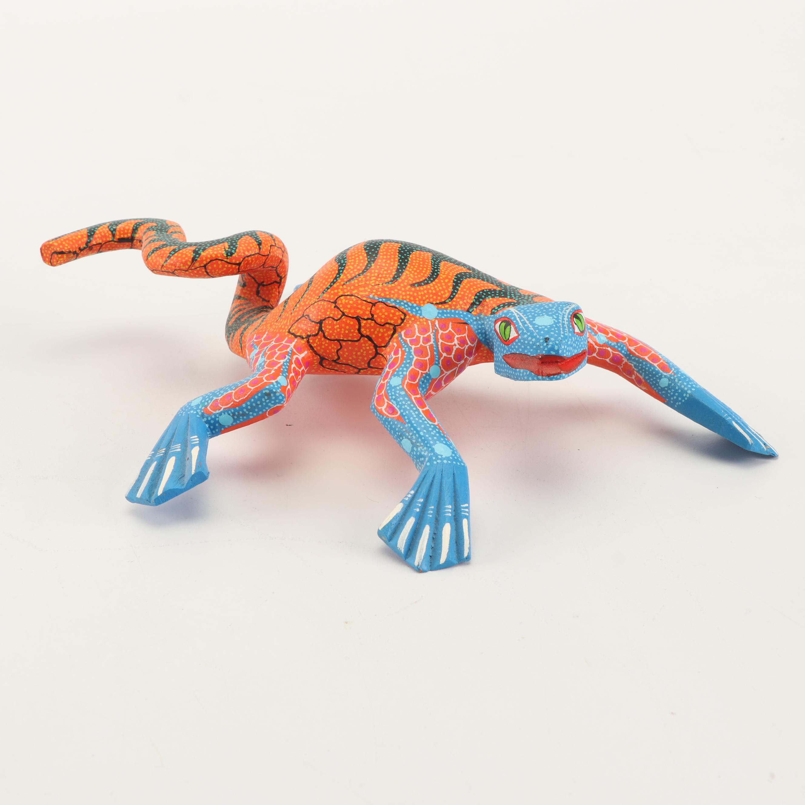 Mexican Folk Art Frog Alebrijes