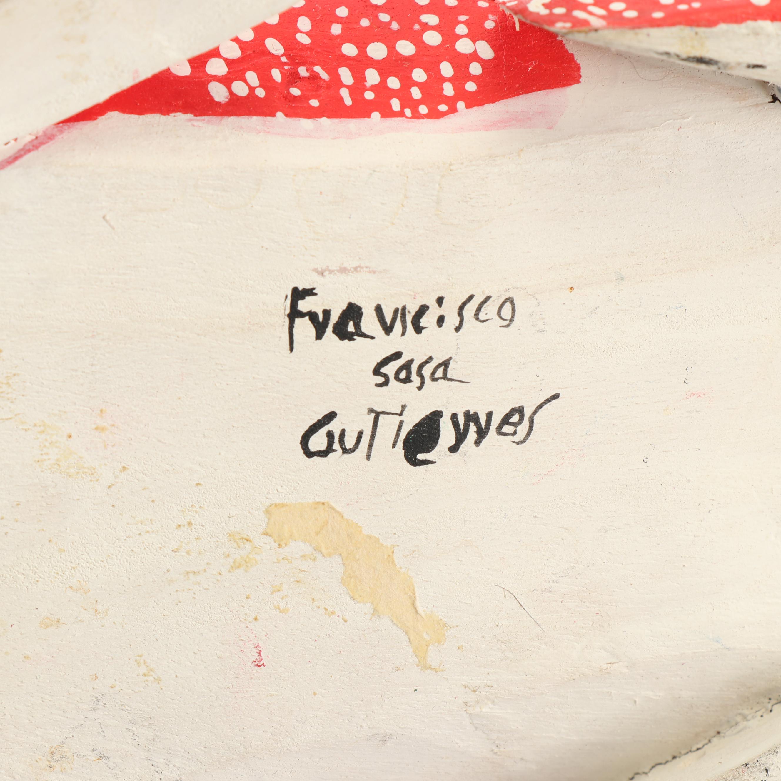 Mexican Folk Art Frog Alebrijes