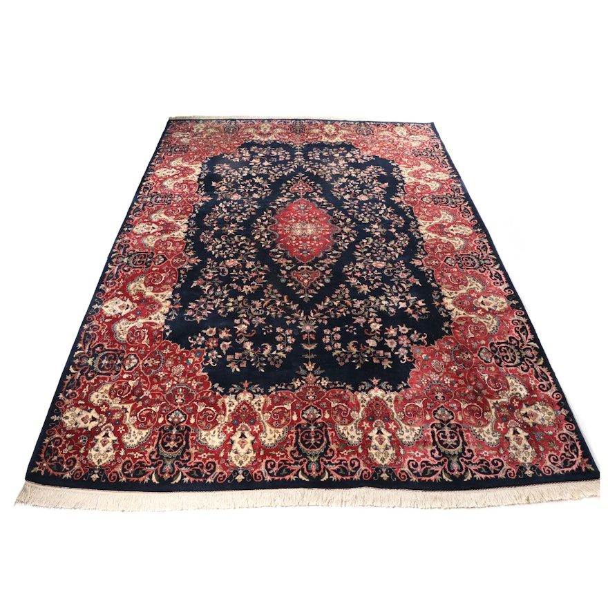 Hand-Knotted Mastercraft Imports Indian "Regal Abbas" Wool Rug