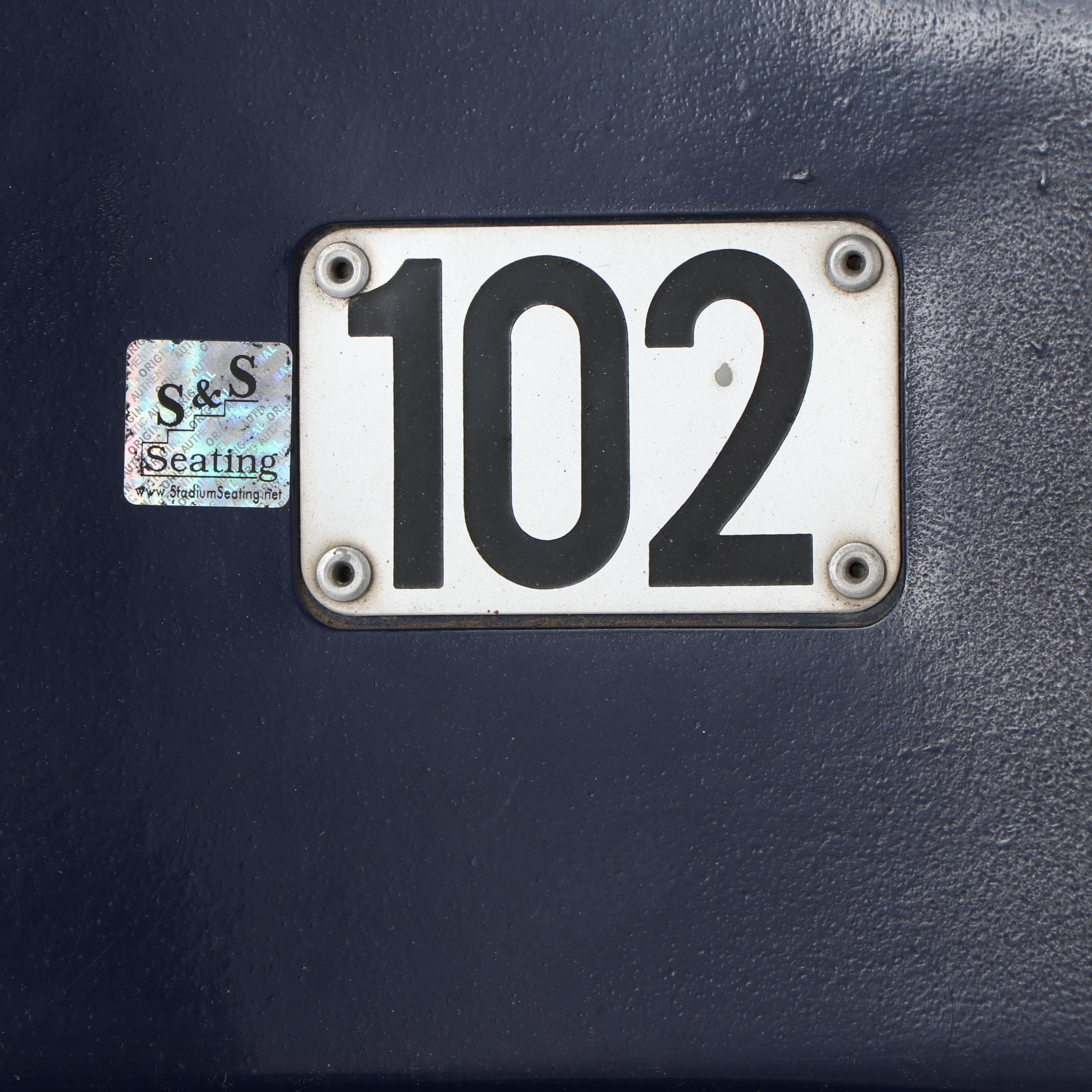 Dallas Cowboys Texas Stadium Seats with Riser, 1971-2009