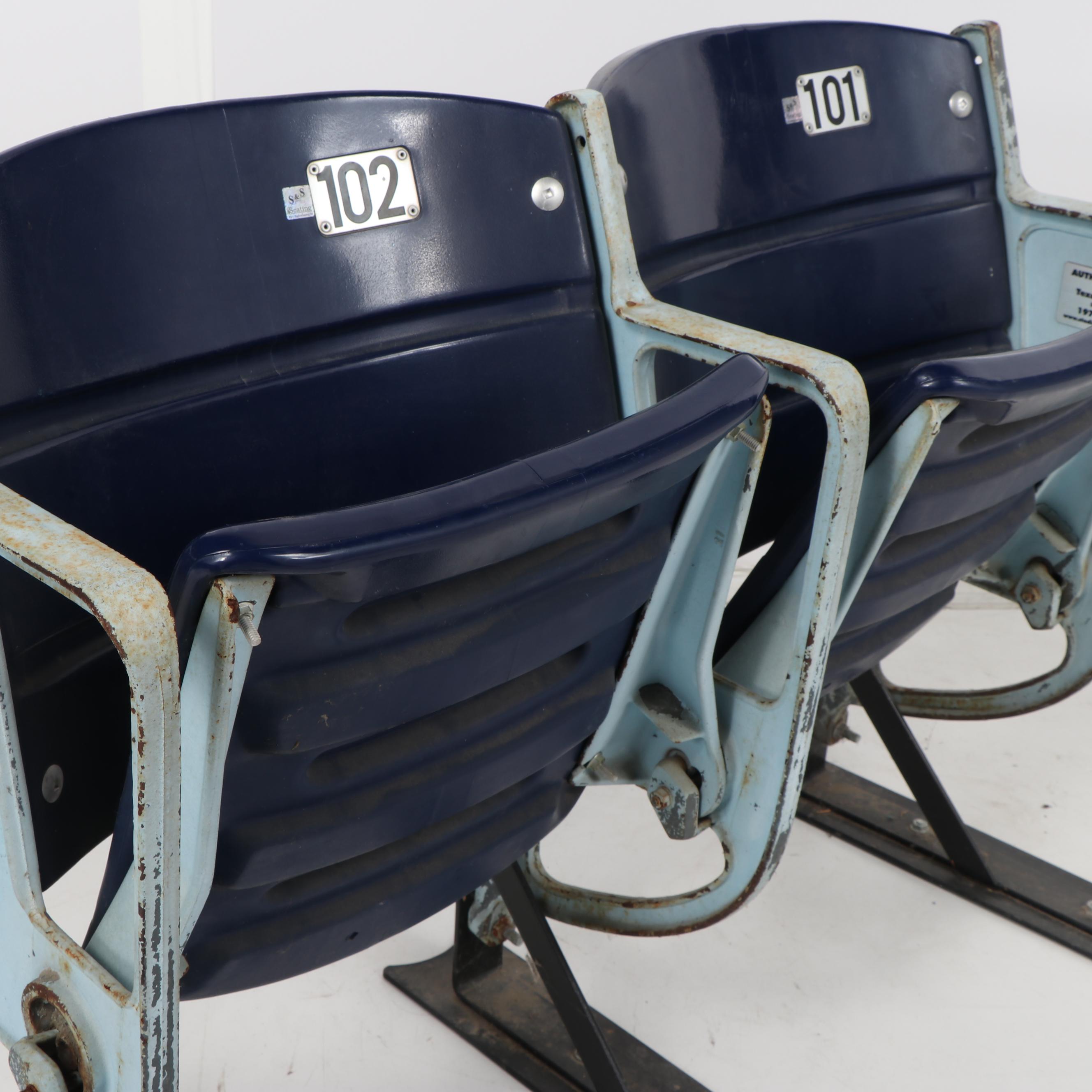 Dallas Cowboys Texas Stadium Seats with Riser, 1971-2009