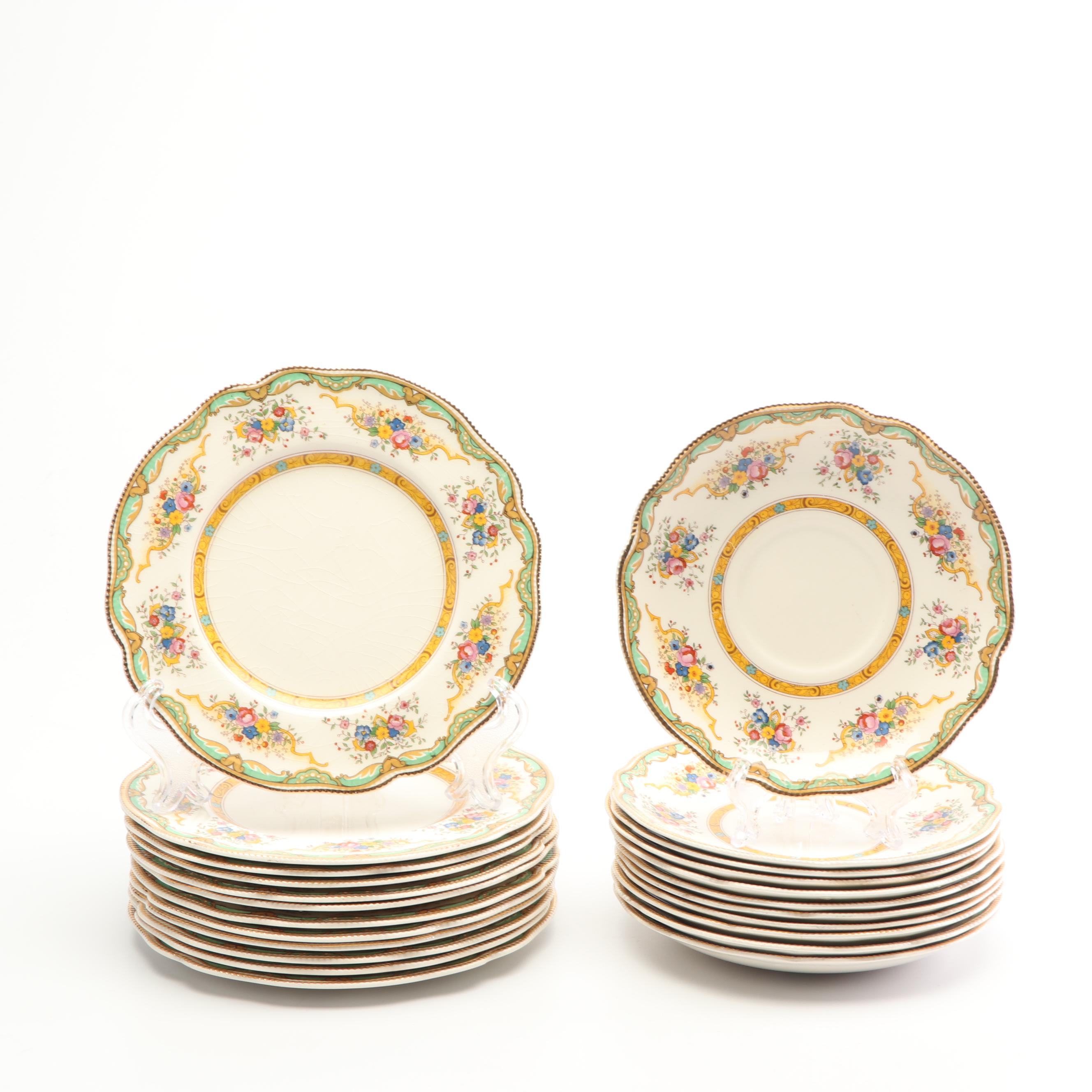 Vintage Johnson Bros. "Ascot" Earthenware Tableware