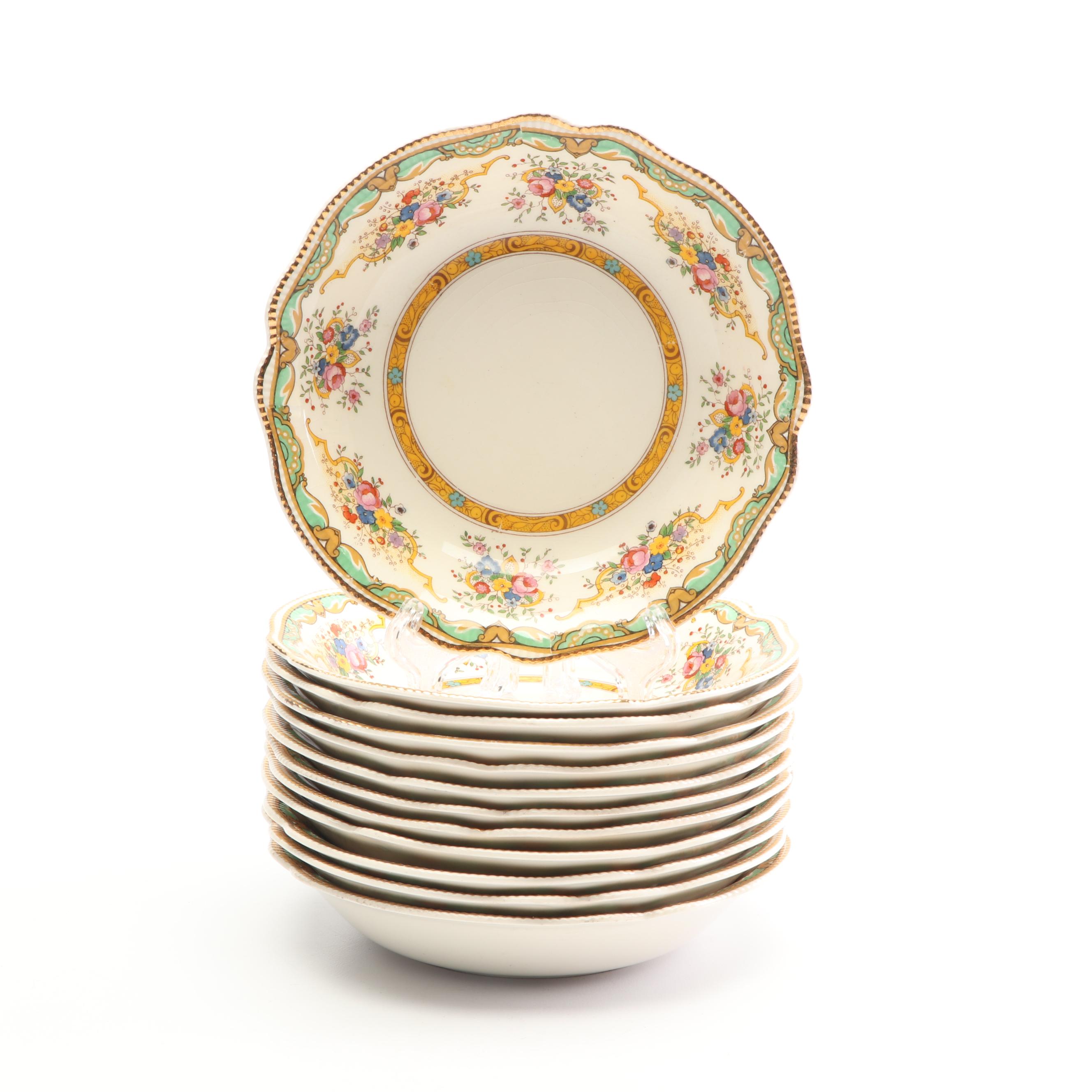 Vintage Johnson Bros. "Ascot" Earthenware Tableware