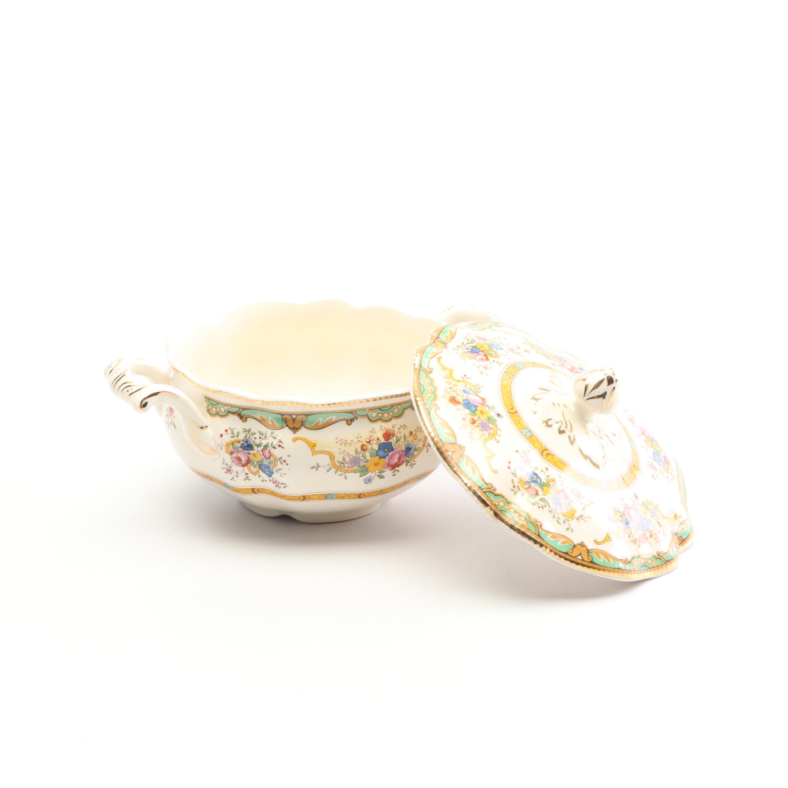 Vintage Johnson Bros. "Ascot" Earthenware Tableware