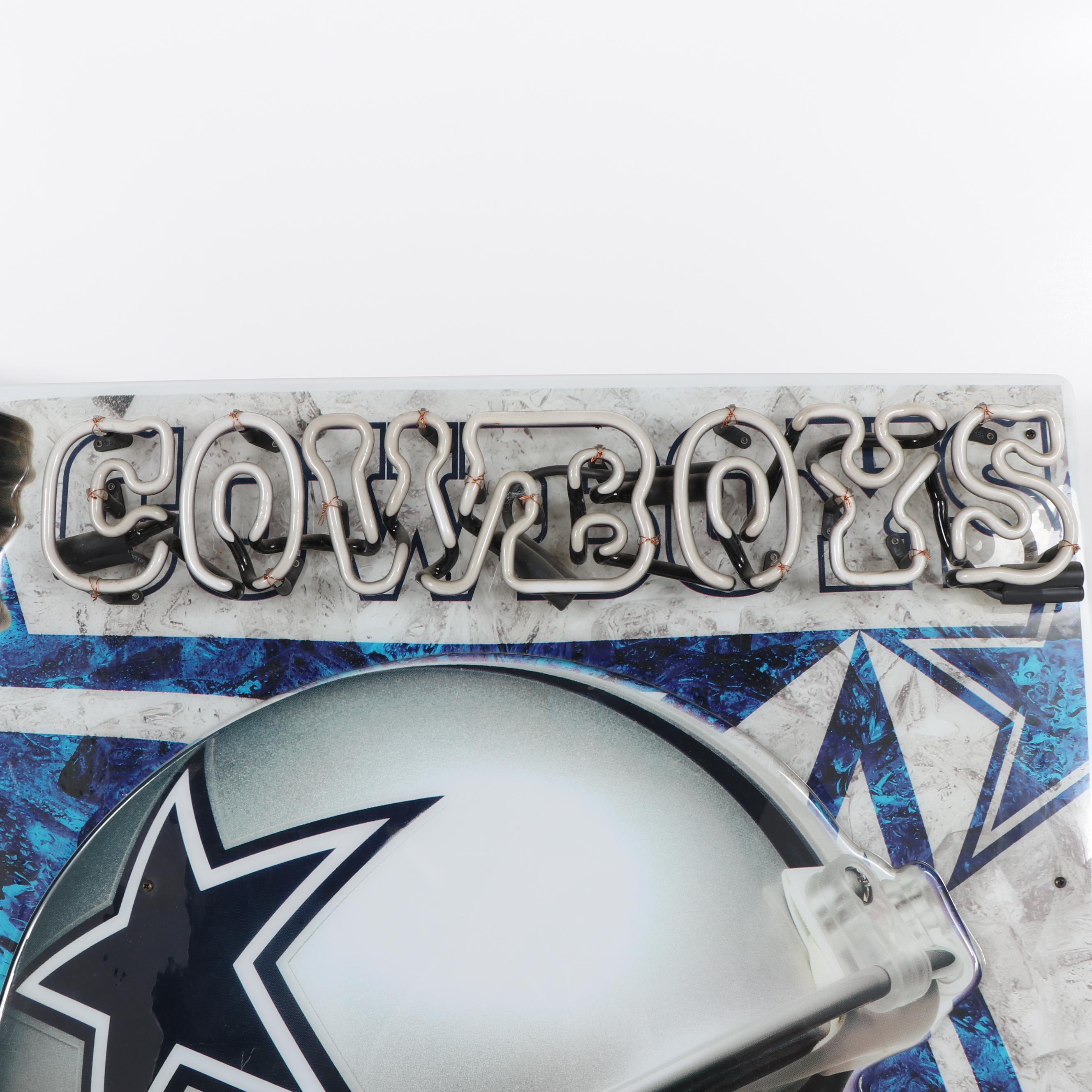 Dallas Cowboys / Miller Lite Neon Sign