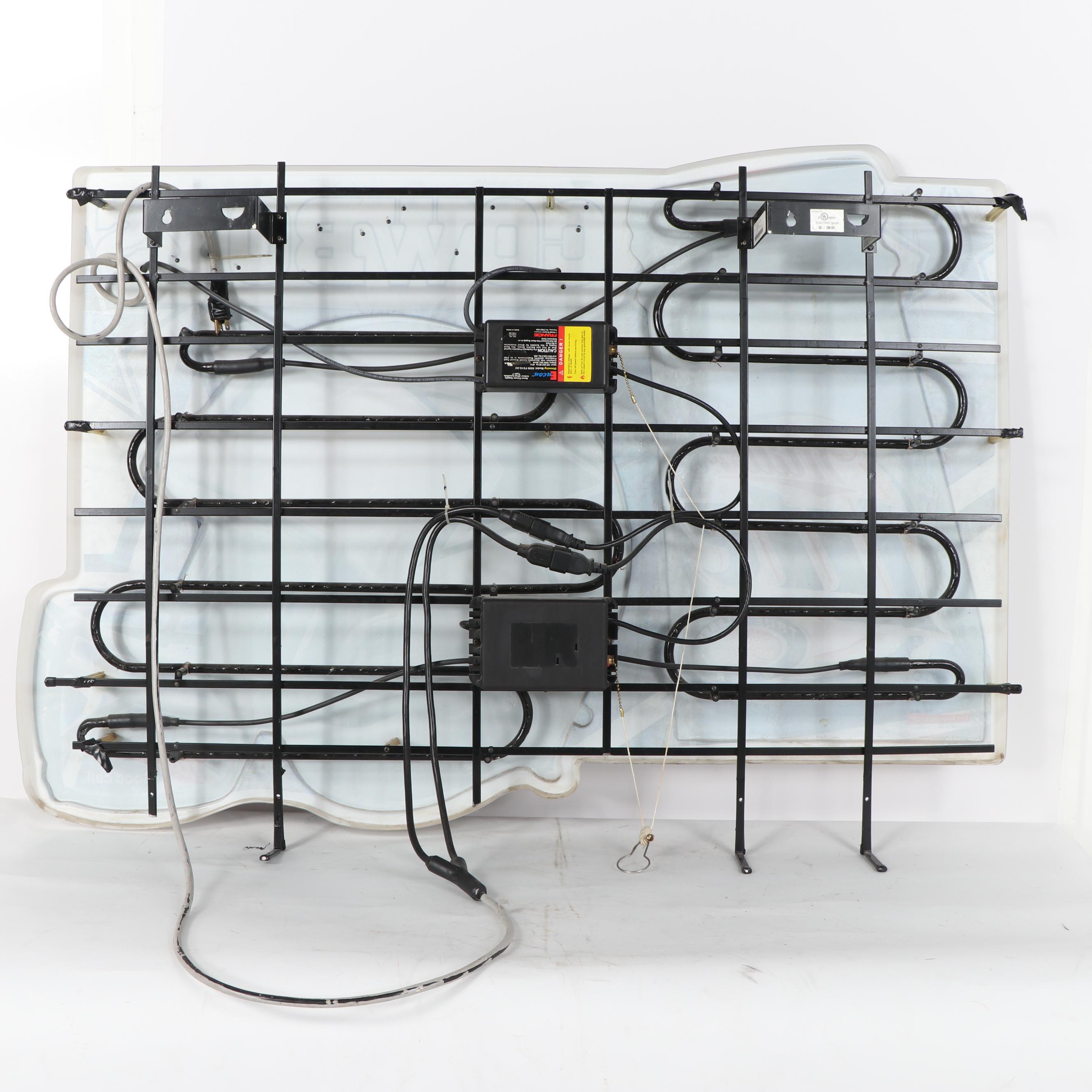 Dallas Cowboys / Miller Lite Neon Sign