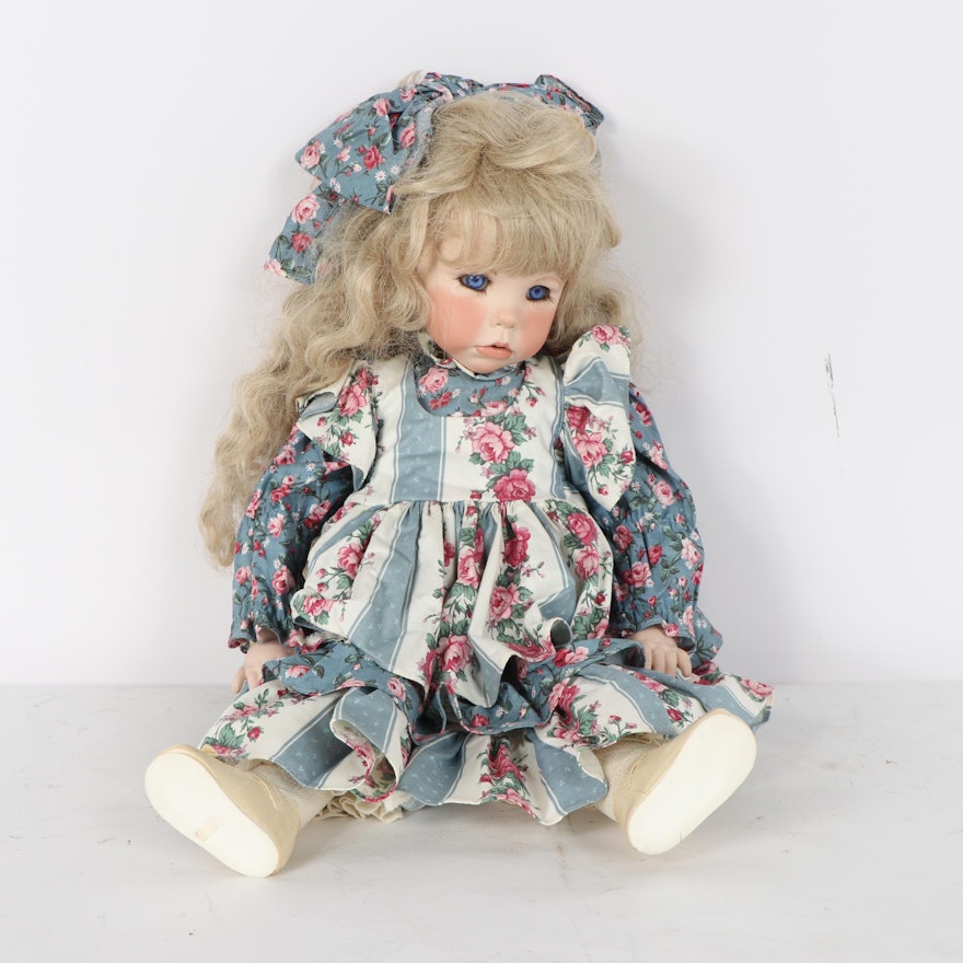 Diana Effner "Hilary" Porcelain Doll, 1987