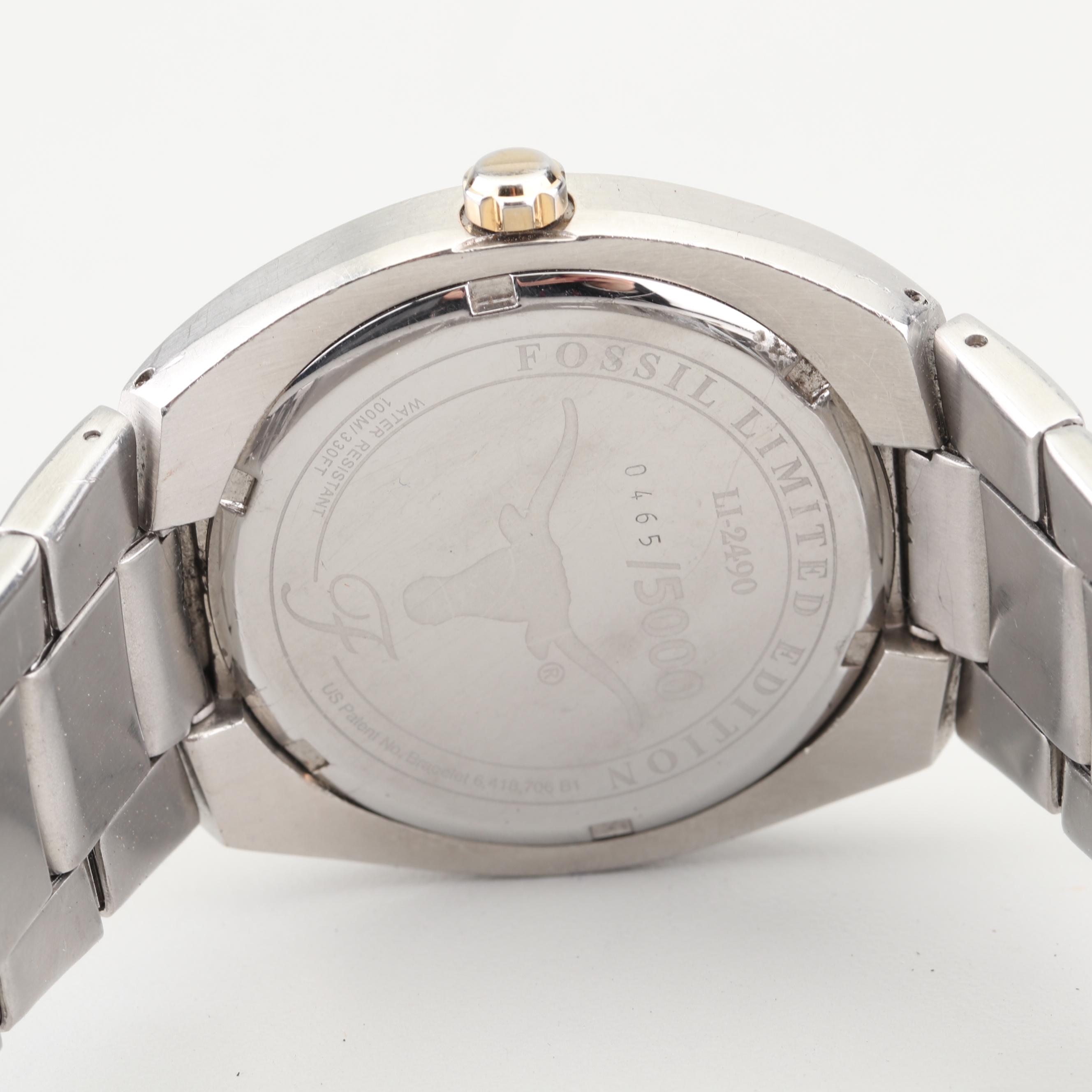 Fossil Limited Edition Texas Longhorns National Champions Watch