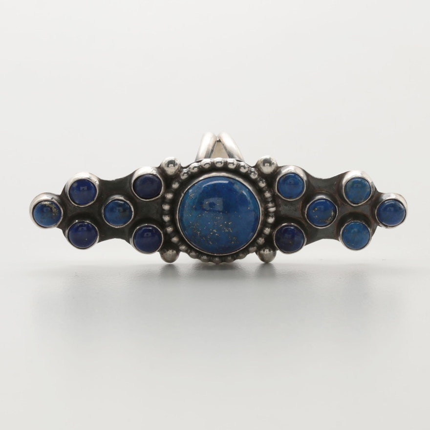 Readda Begay Navajo Diné Sterling Silver Lapis Lazuli Ring