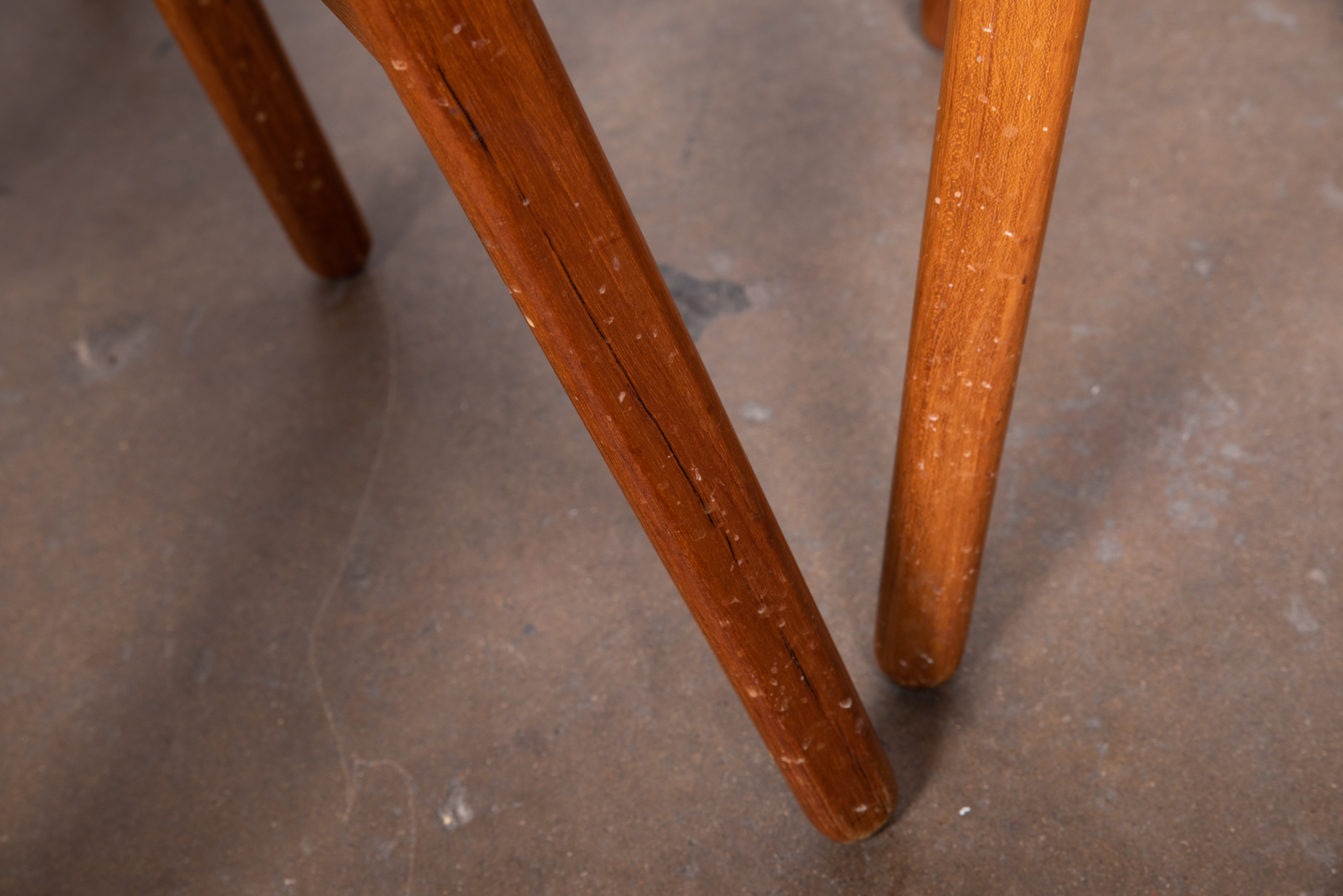"Model 61" Teak and Rosewood Barstools by Erik Buch for O.D. Møbler A/S, 20th C.