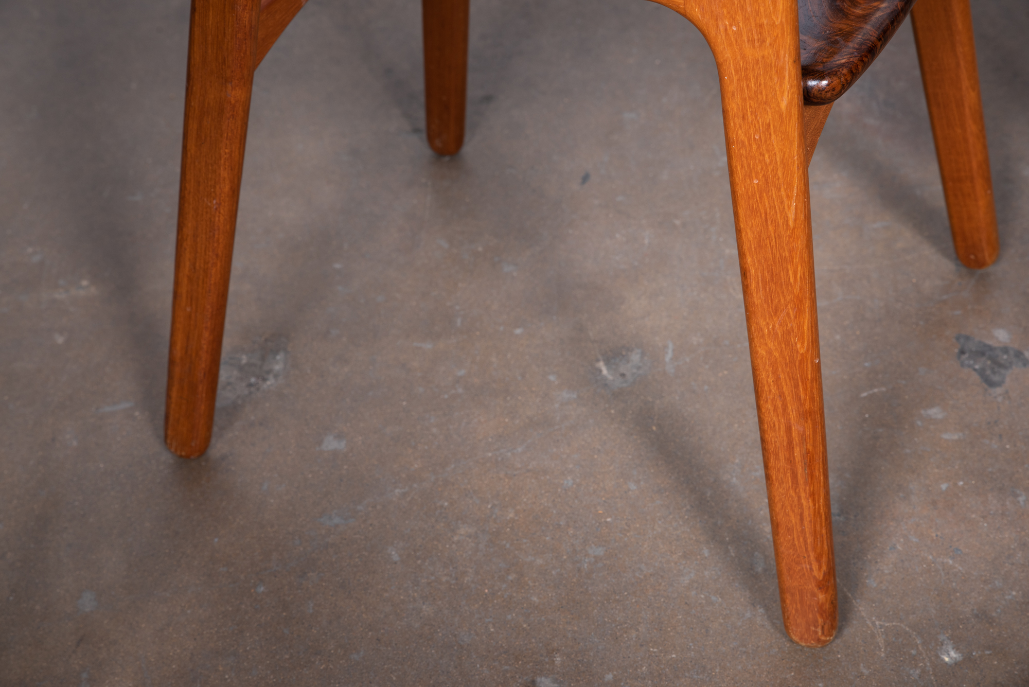 "Model 61" Teak and Rosewood Barstools by Erik Buch for O.D. Møbler A/S, 20th C.