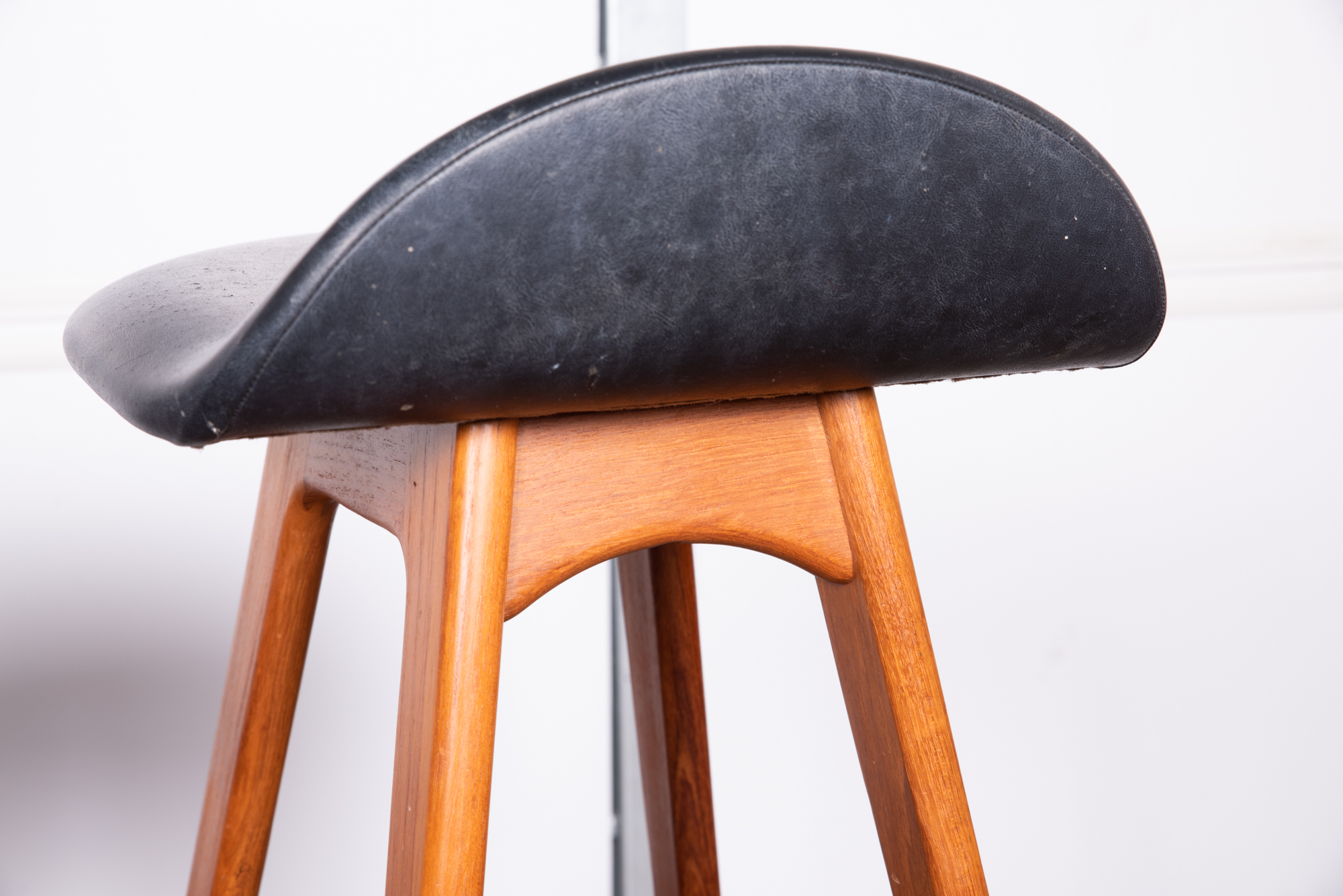 "Model 61" Teak and Rosewood Barstools by Erik Buch for O.D. Møbler A/S, 20th C.