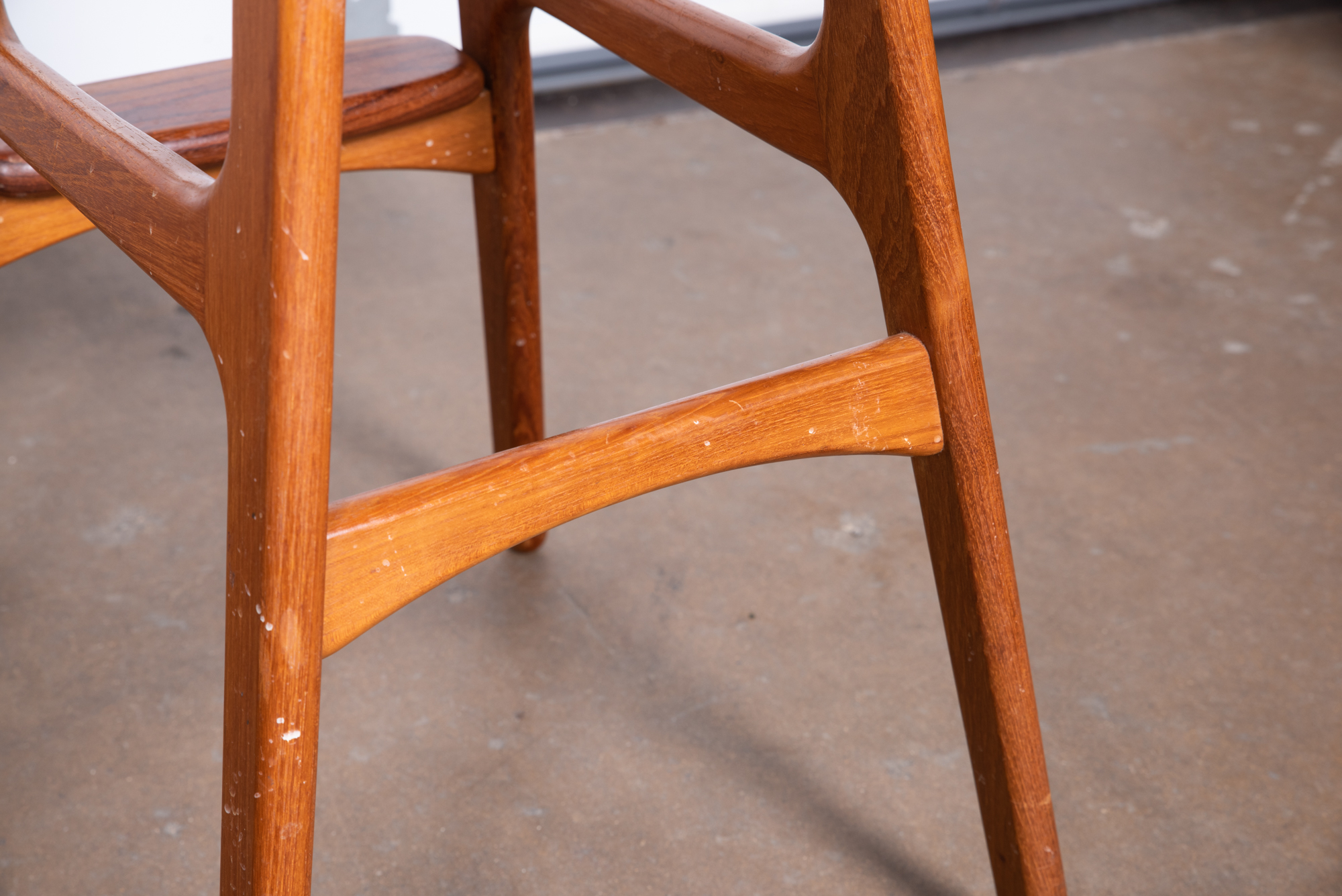 "Model 61" Teak and Rosewood Barstools by Erik Buch for O.D. Møbler A/S, 20th C.