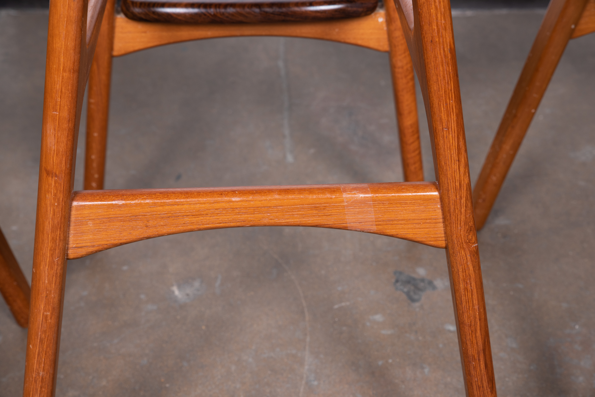 "Model 61" Teak and Rosewood Barstools by Erik Buch for O.D. Møbler A/S, 20th C.