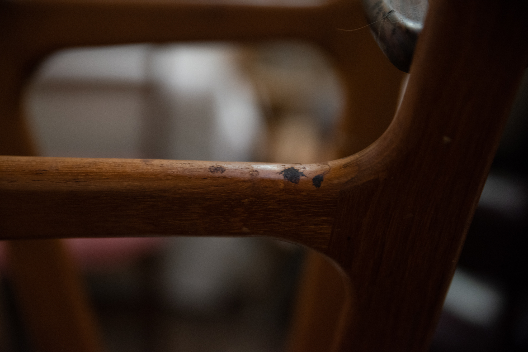 "Model 61" Teak and Rosewood Barstools by Erik Buch for O.D. Møbler A/S, 20th C.