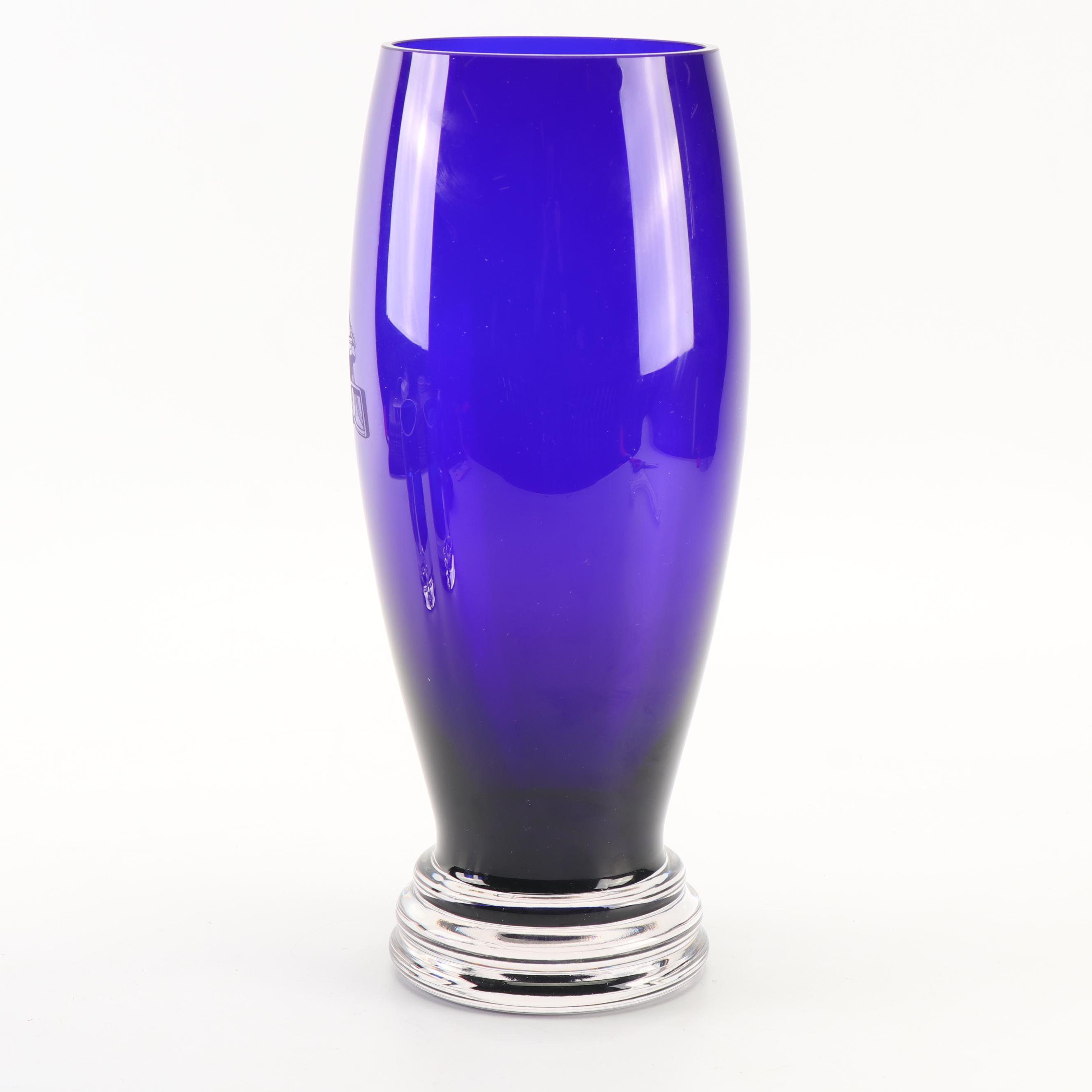 Block Dallas Cowboys Cobalt Glass Mugs and Vase