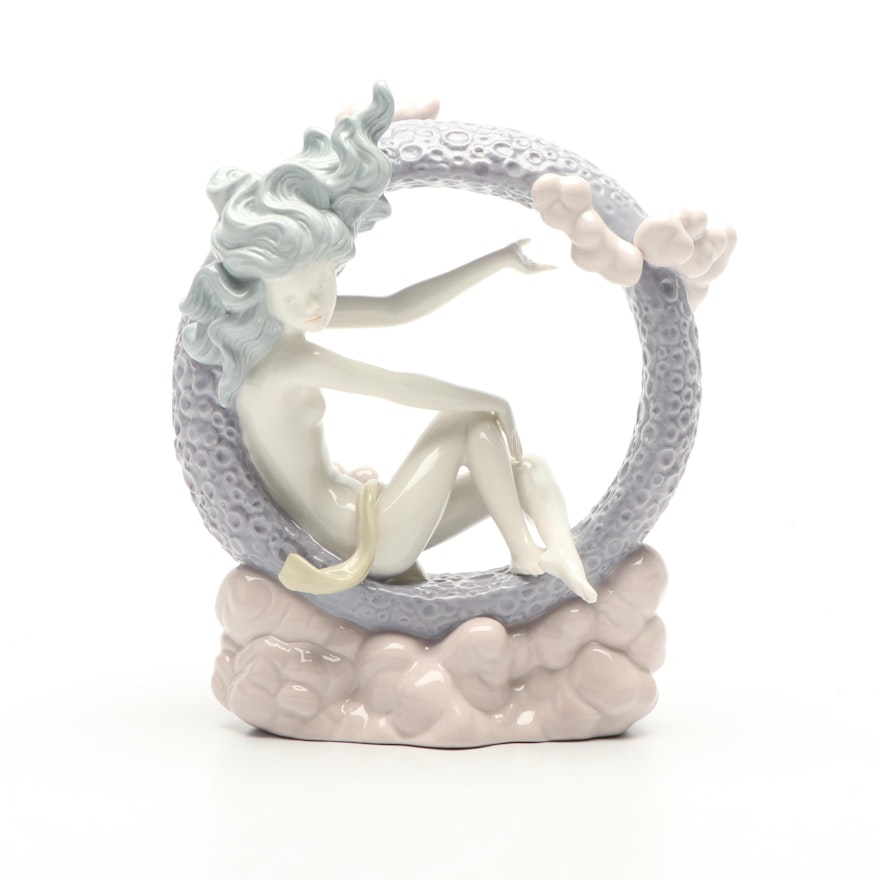 Lladró "Full Moon" Porcelain Figurine