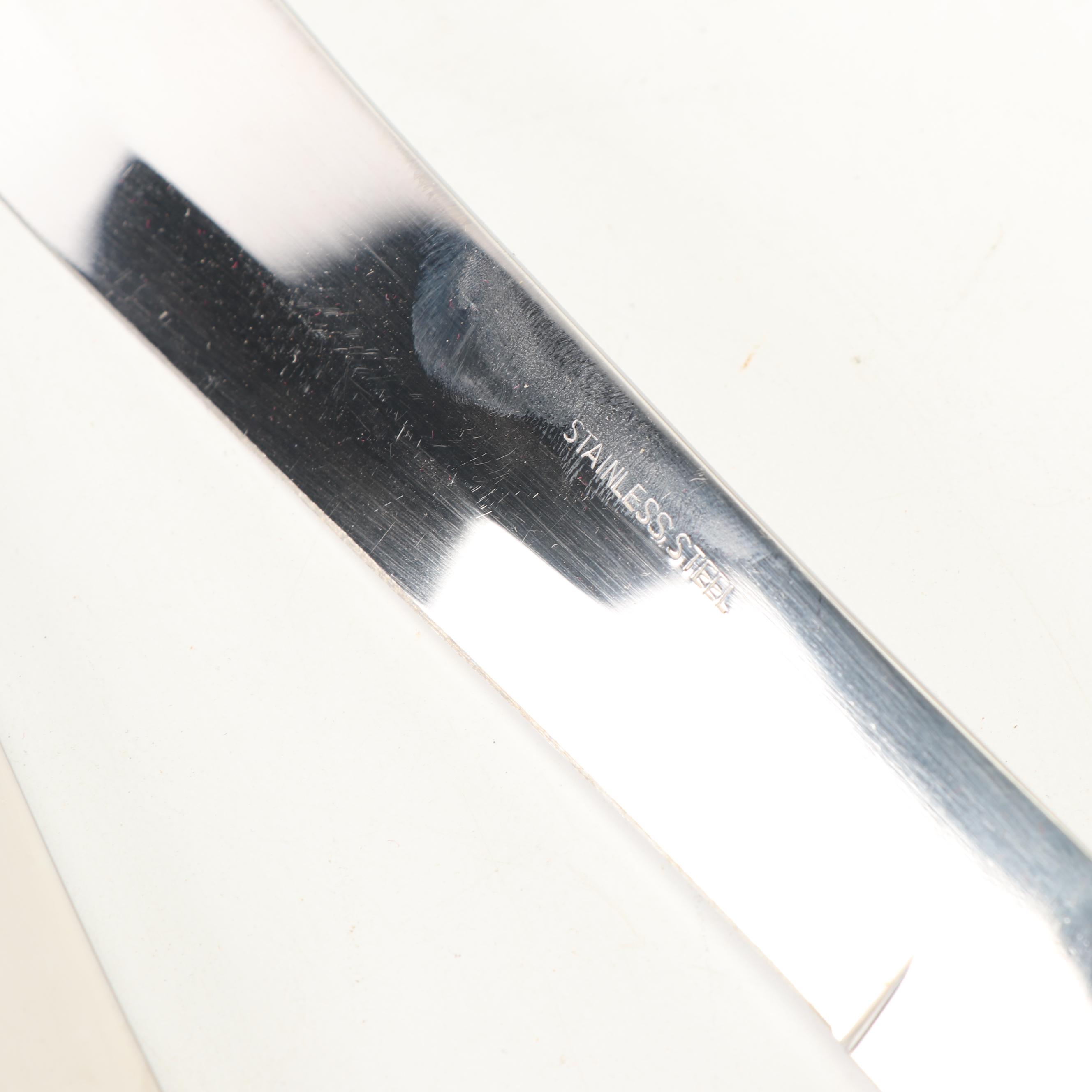 Gourmet Stainless Steel Three-Piece Carving Set