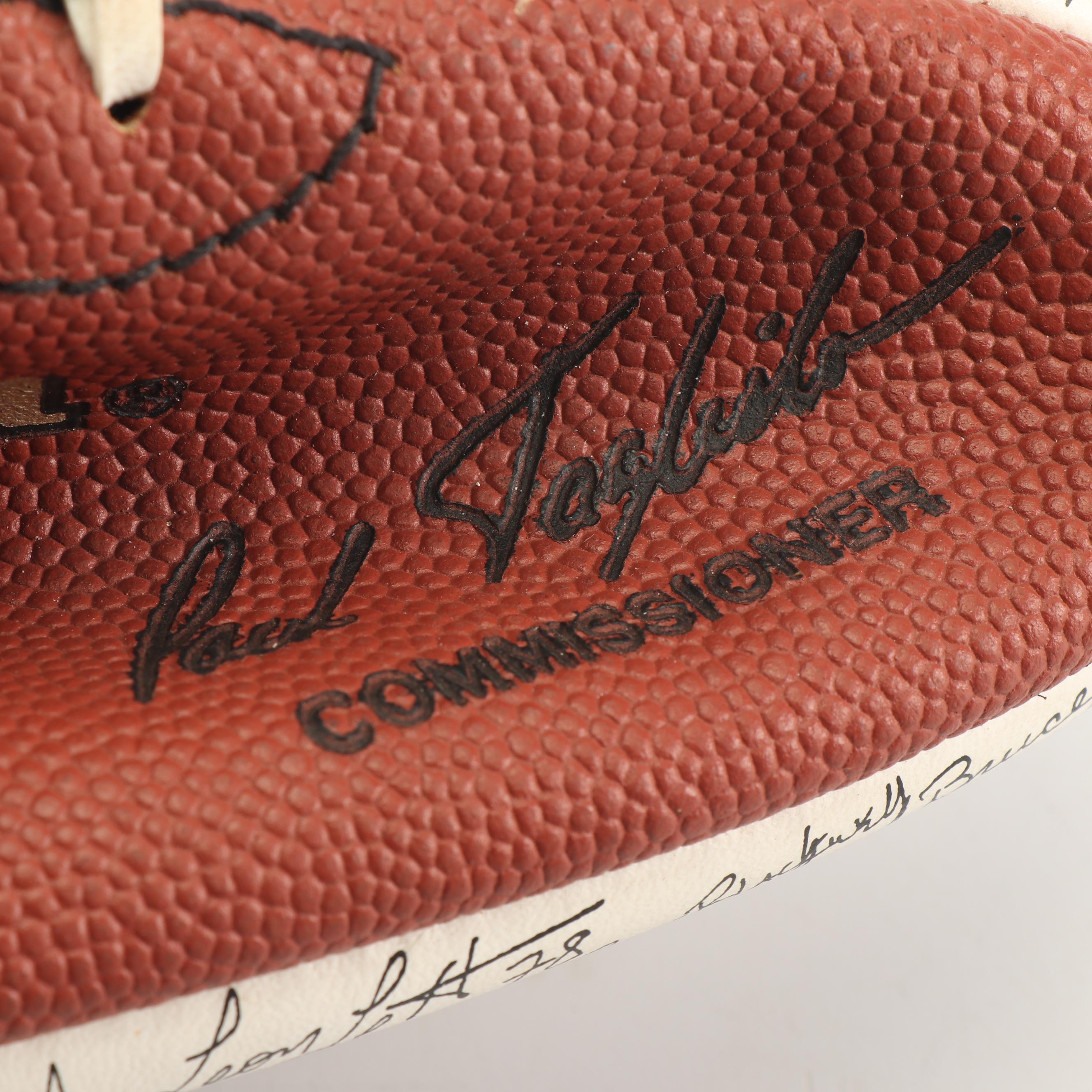 1994 Season Dallas Cowboys Football with Printed Signatures