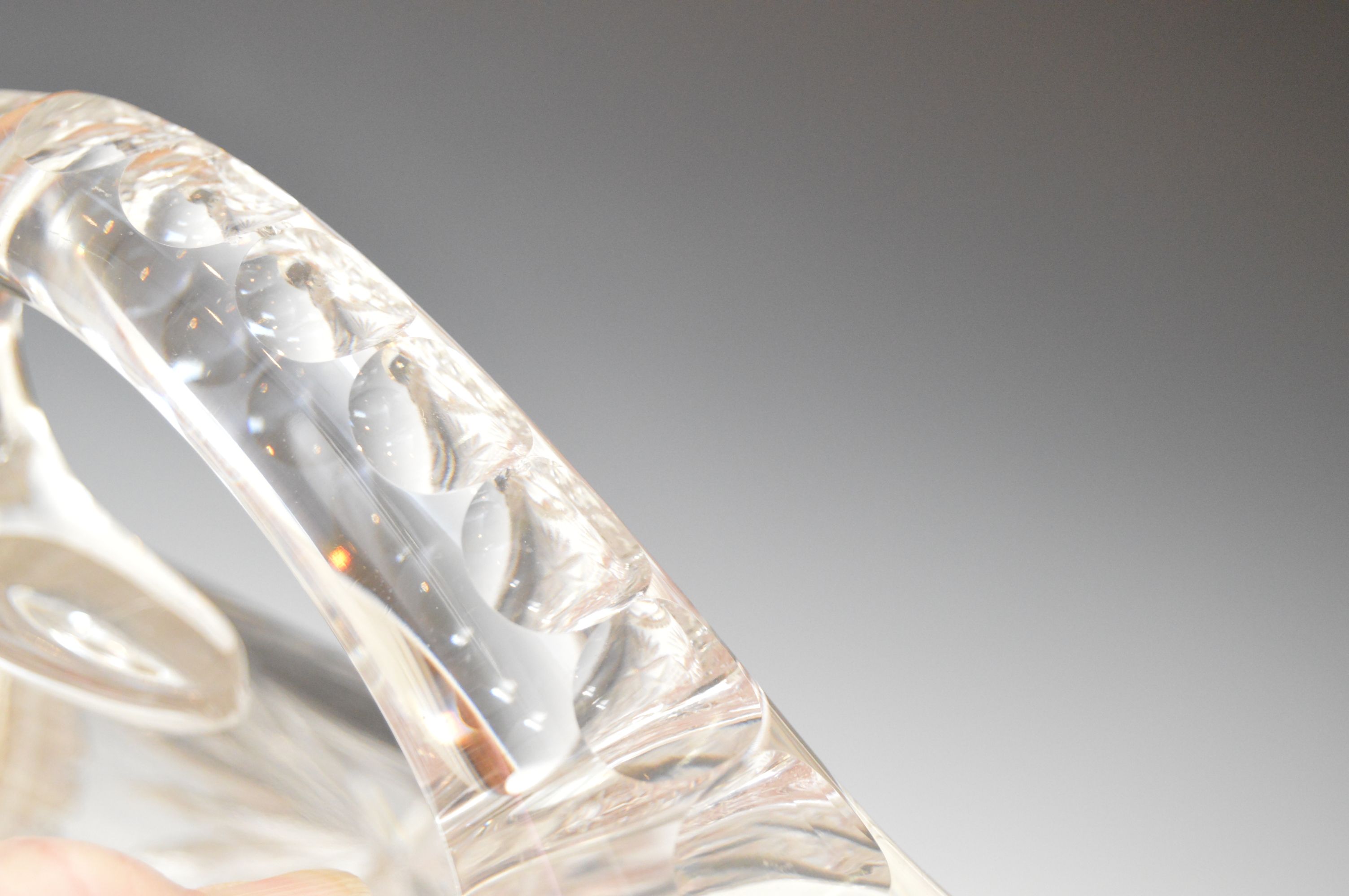 Tiffany & Co. Cut Crystal and Sterling Silver Water Pitcher