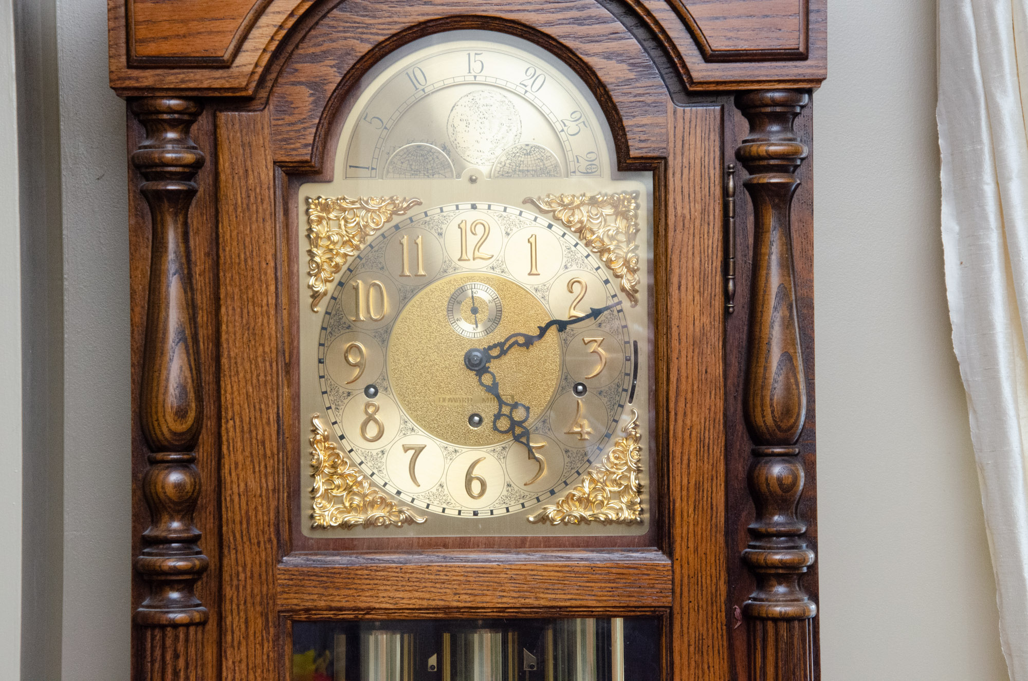 Howard Miller Oak Grandfather Clock