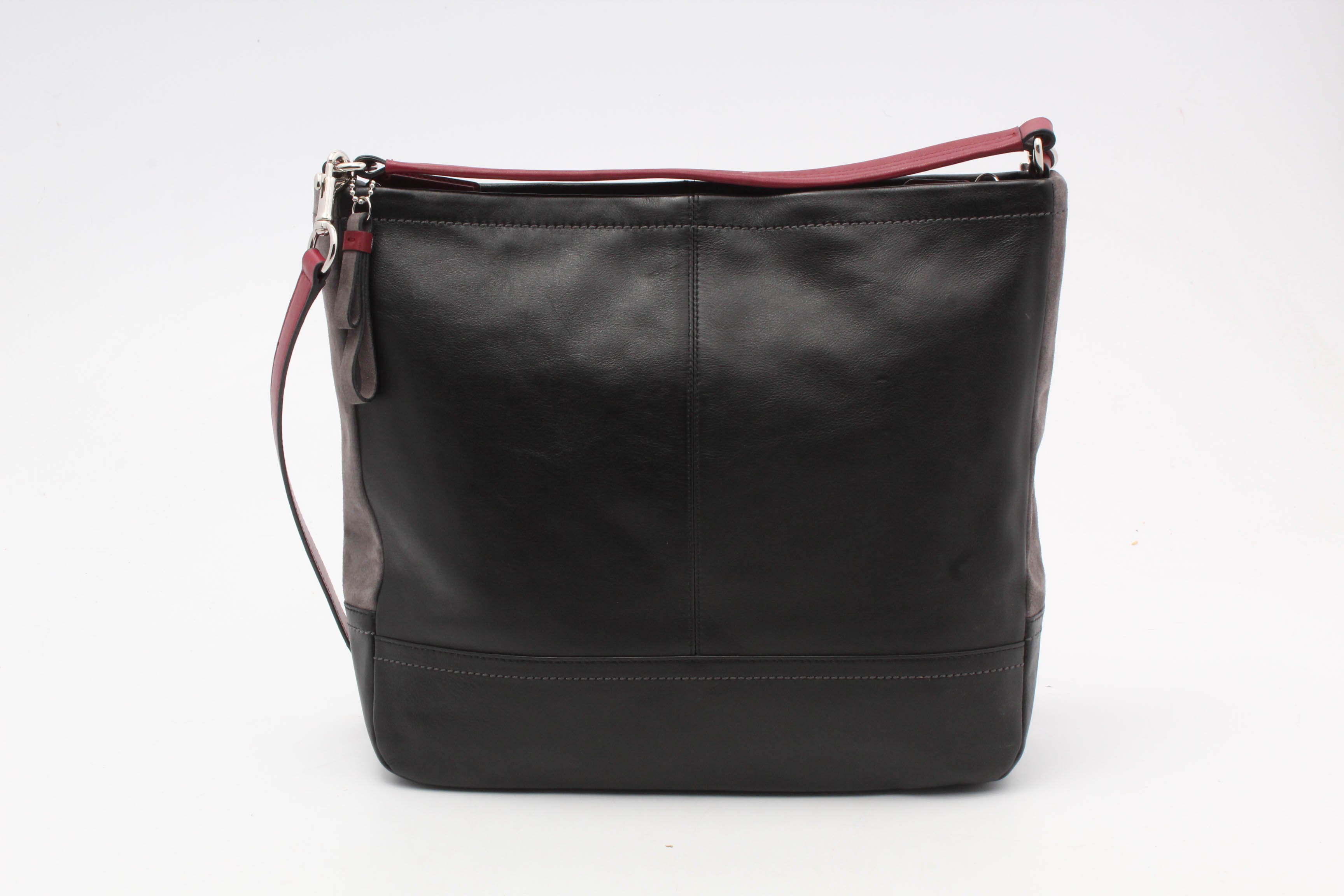 Coach Park Quilted Color Block Leather Hobo Handbag