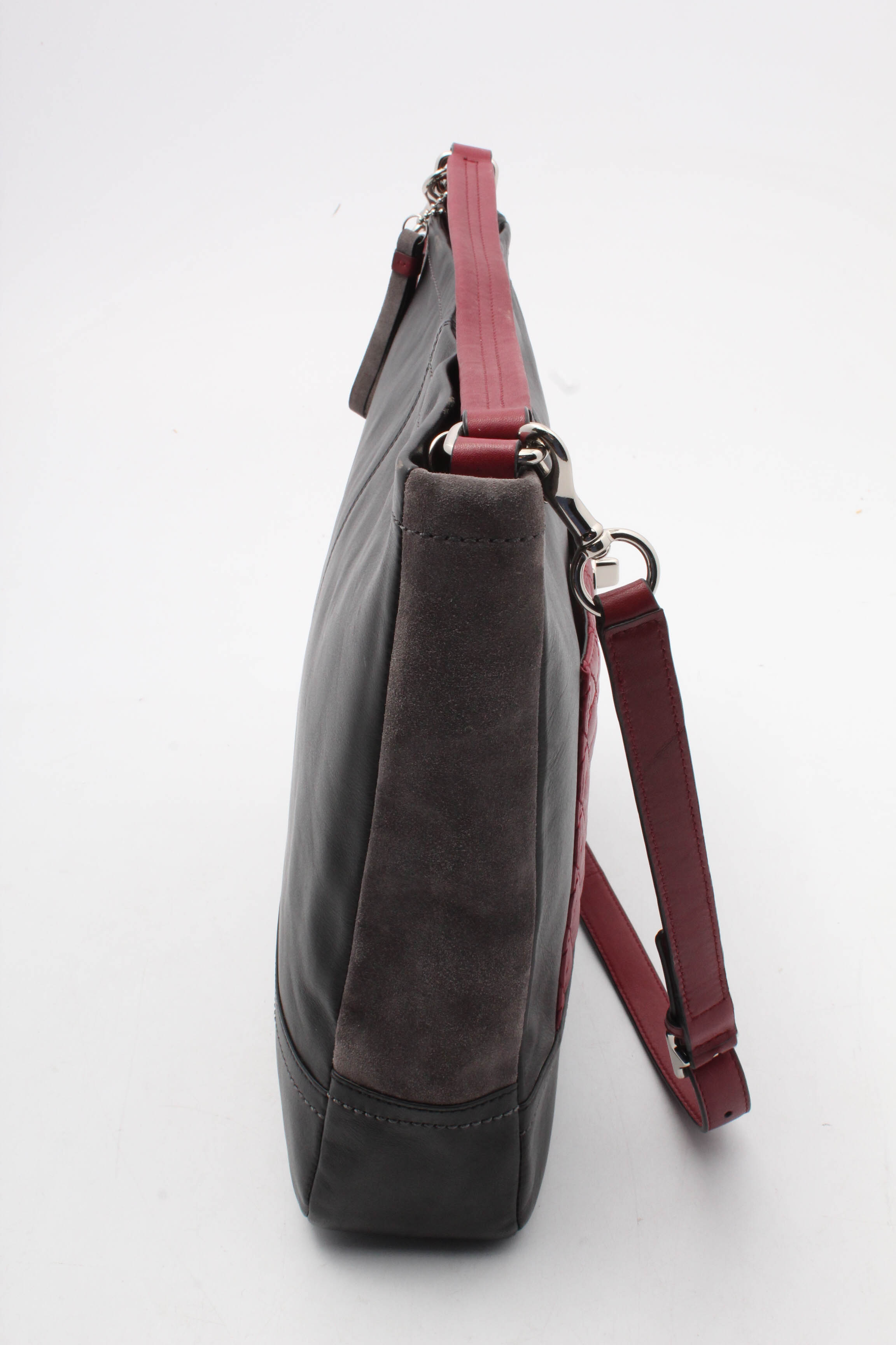 Coach Park Quilted Color Block Leather Hobo Handbag